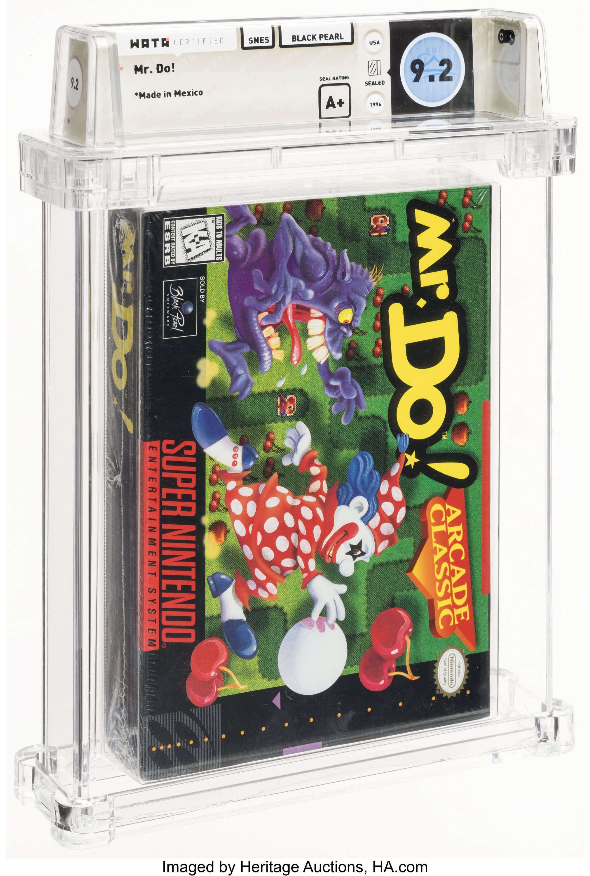 Mr. Do! Super Nintendo (SNES): PSA Pop Report + Loose / CIB / Sealed Prices 2026