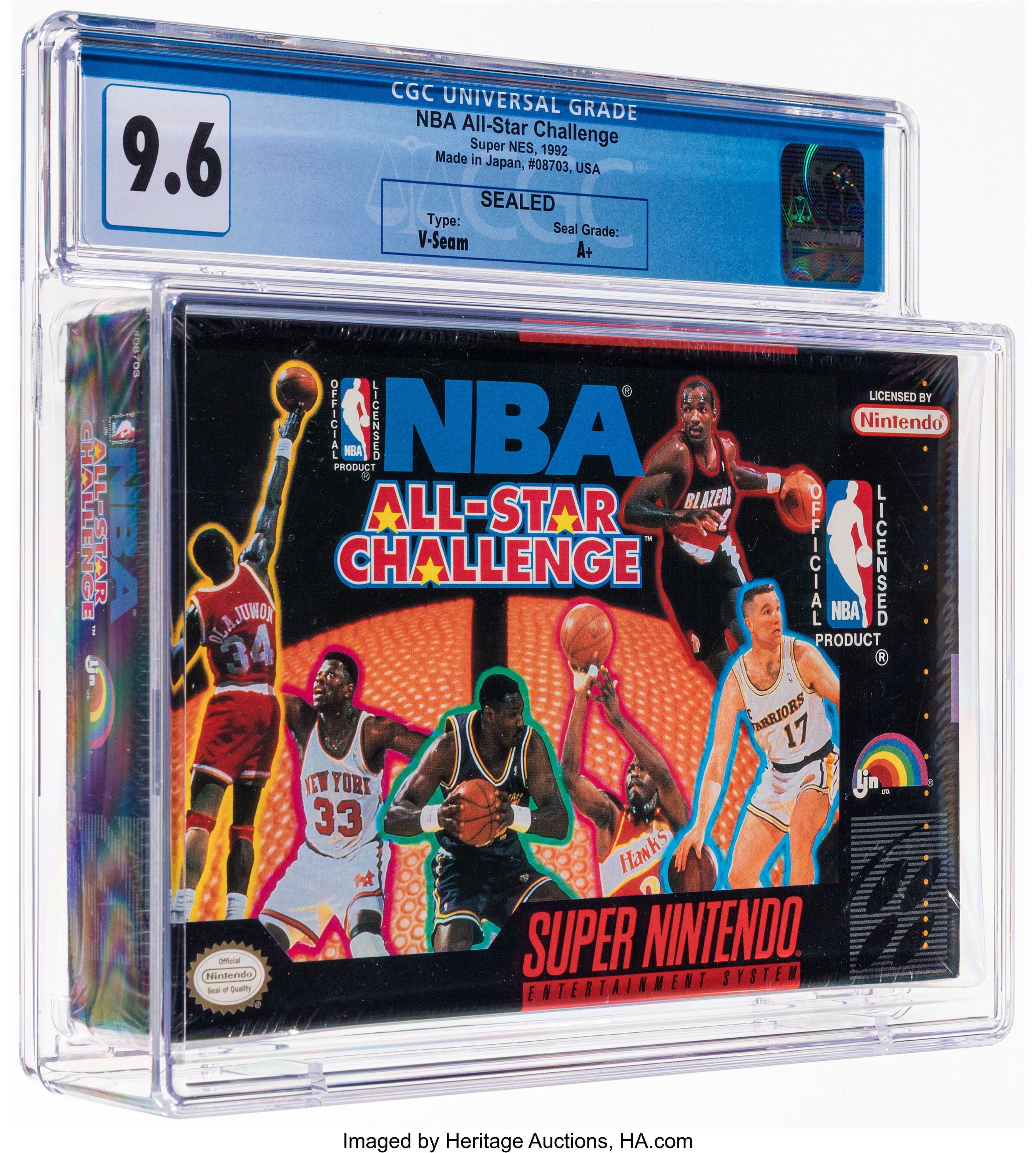 NBA All-Star Challenge Super Nintendo (SNES): PSA Pop Report + Loose / CIB / Sealed Prices 2026