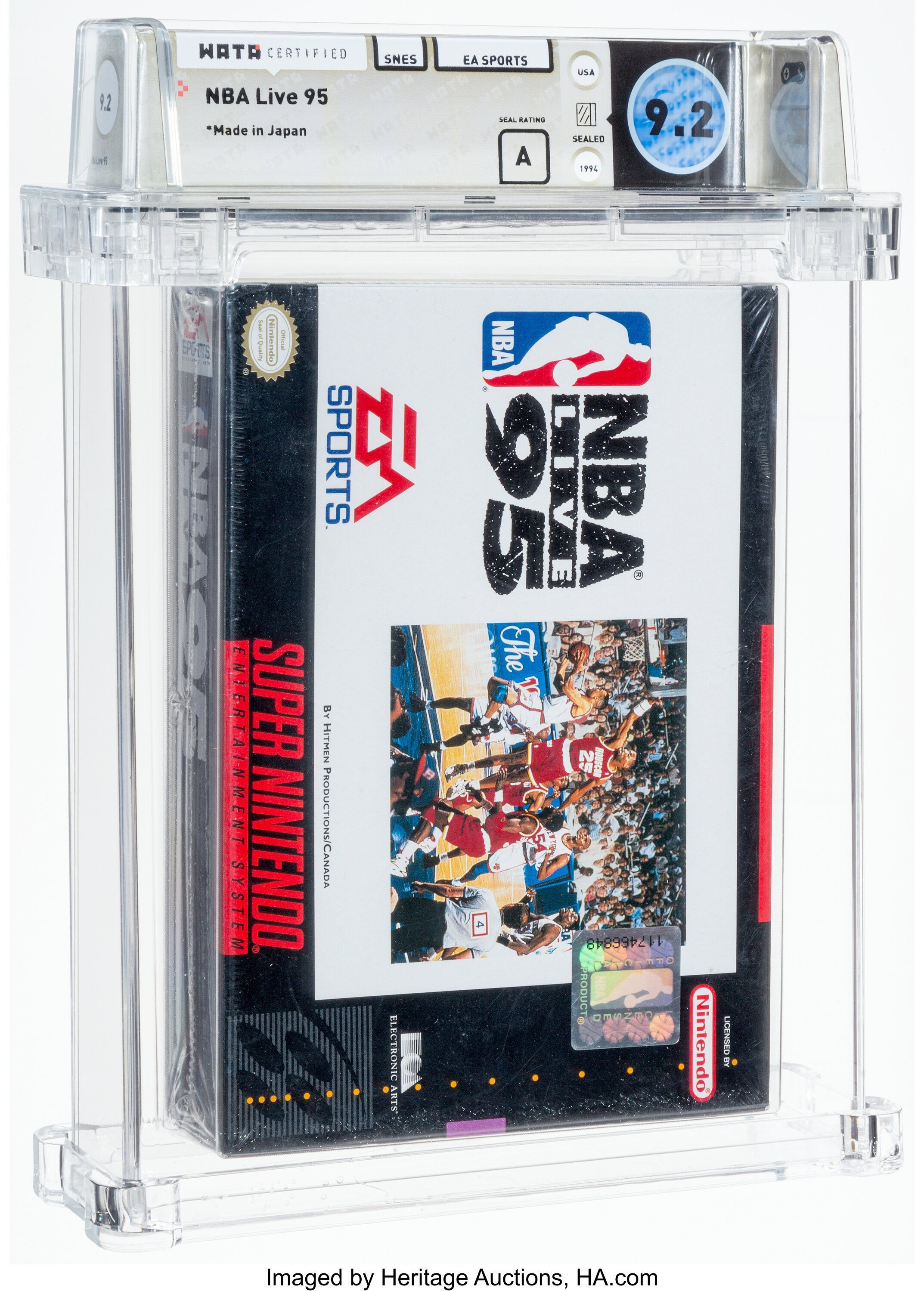 NBA Live 95 Super Nintendo (SNES): PSA Pop Report + Loose / CIB / Sealed Prices 2026
