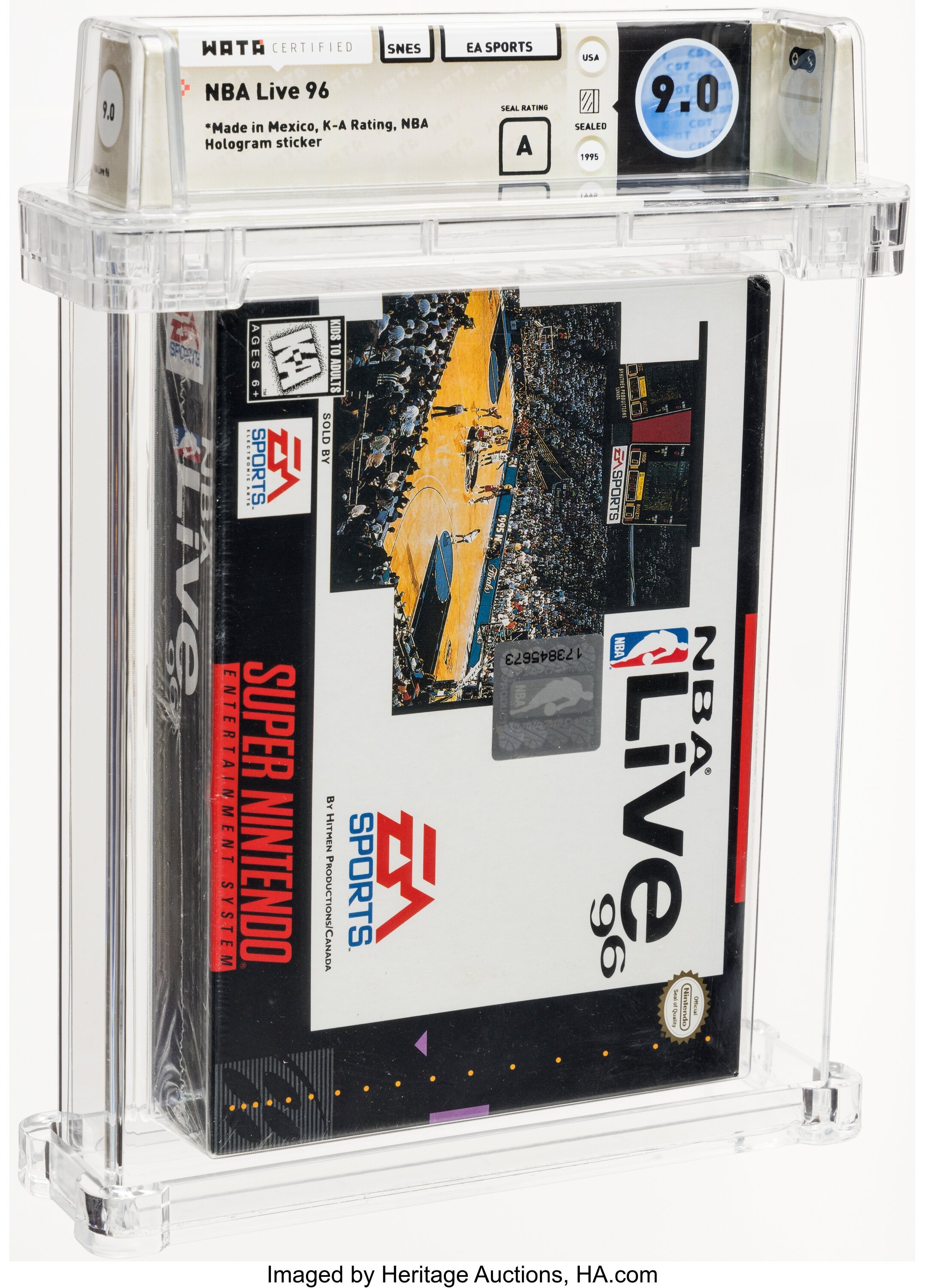 NBA Live 96 Super Nintendo (SNES): PSA Pop Report + Loose / CIB / Sealed Prices 2026
