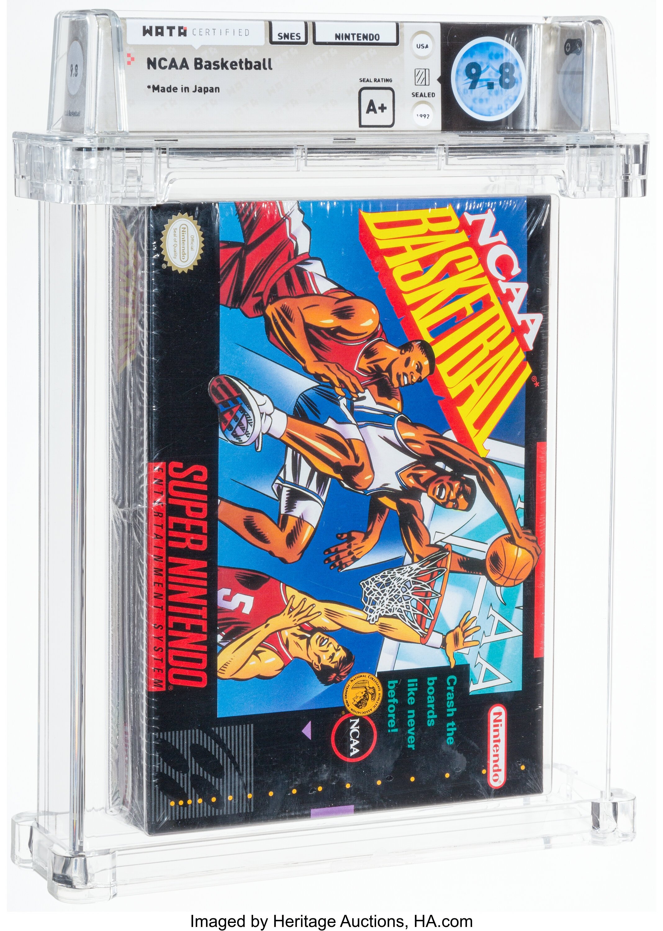 NCAA Basketball Super Nintendo (SNES): PSA Pop Report + Loose / CIB / Sealed Prices 2026