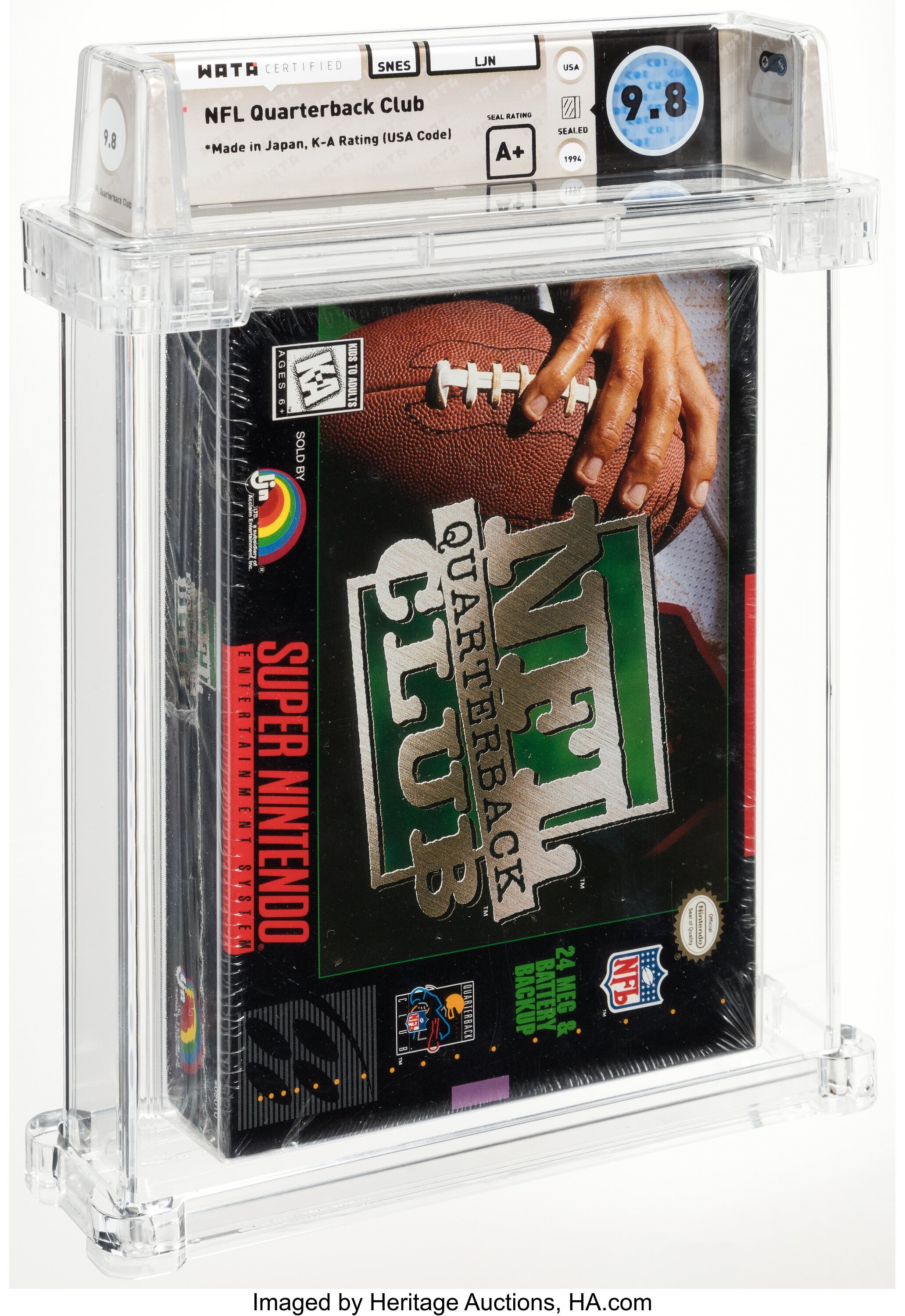 NFL Quarterback Club Super Nintendo (SNES): PSA Pop Report + Loose / CIB / Sealed Prices 2026
