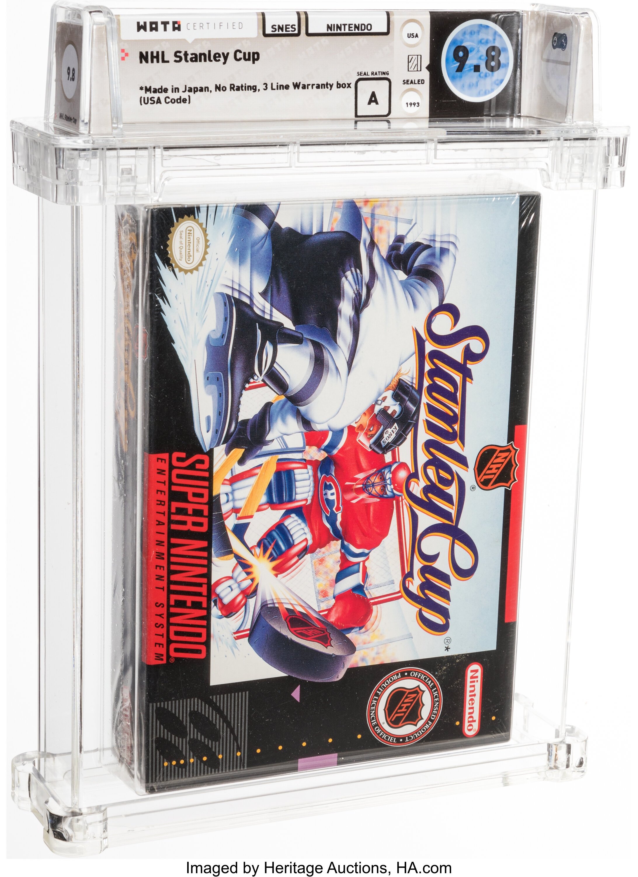 NHL Stanley Cup Super Nintendo (SNES): PSA Pop Report + Loose / CIB / Sealed Prices 2026