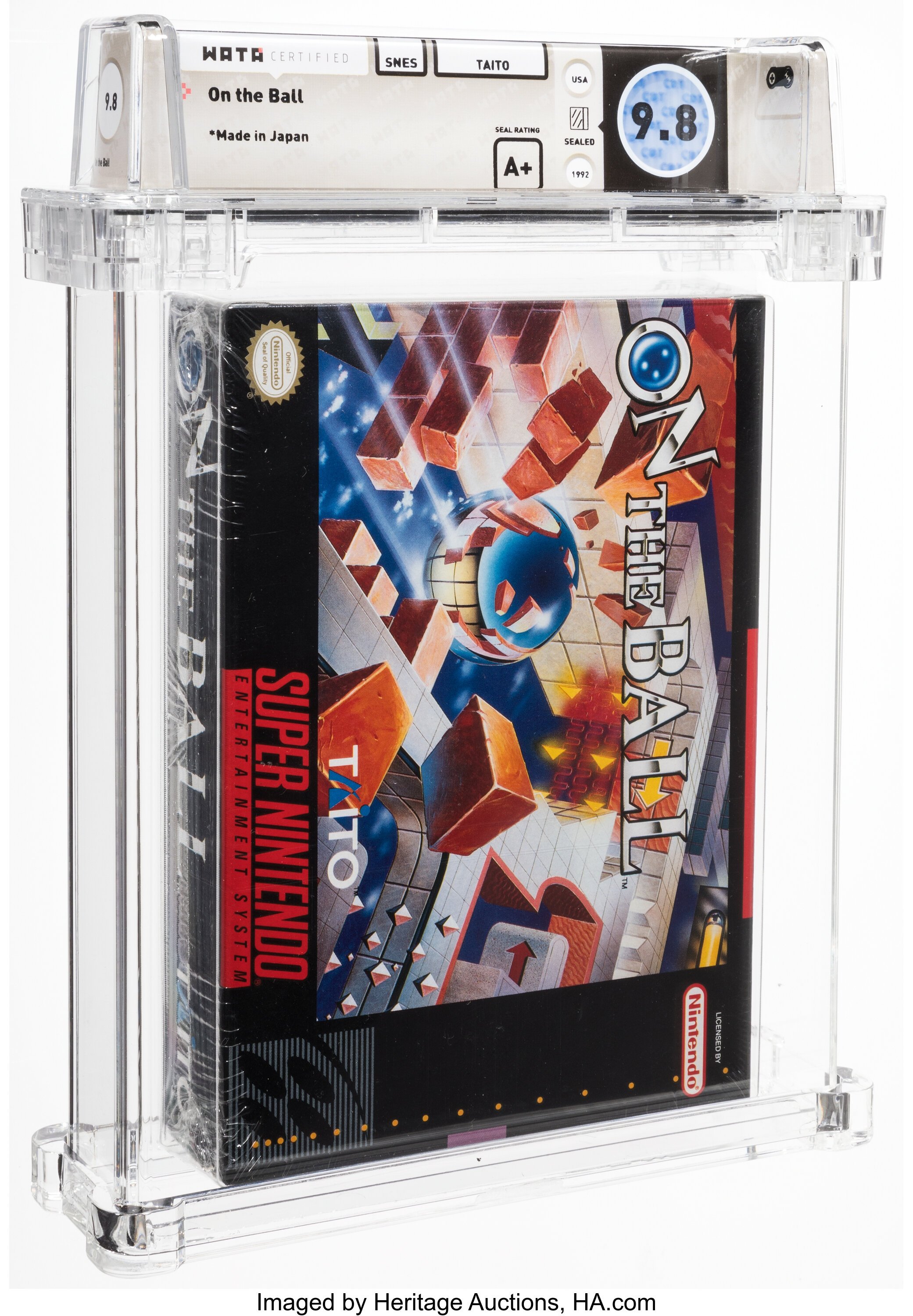 On the Ball Super Nintendo (SNES): PSA Pop Report + Loose / CIB / Sealed Prices 2026