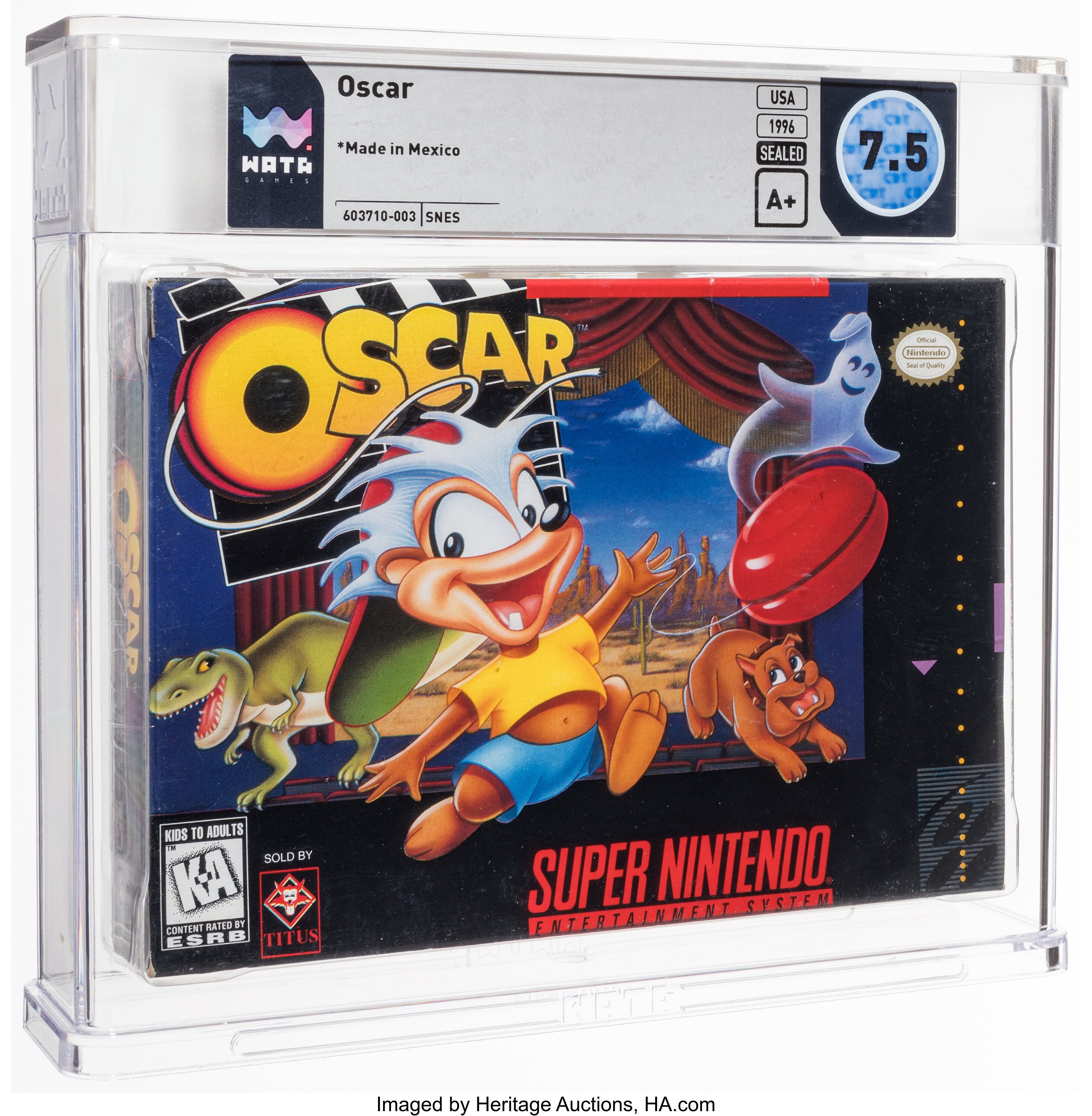 Oscar Super Nintendo (SNES): PSA Pop Report + Loose / CIB / Sealed Prices 2026