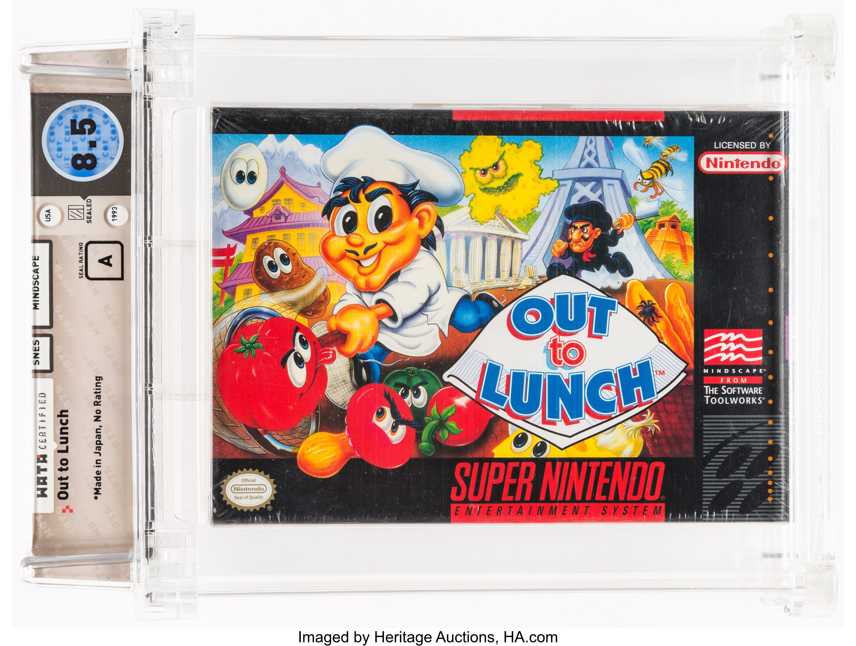 Out to Lunch Super Nintendo (SNES): PSA Pop Report + Loose / CIB / Sealed Prices 2026