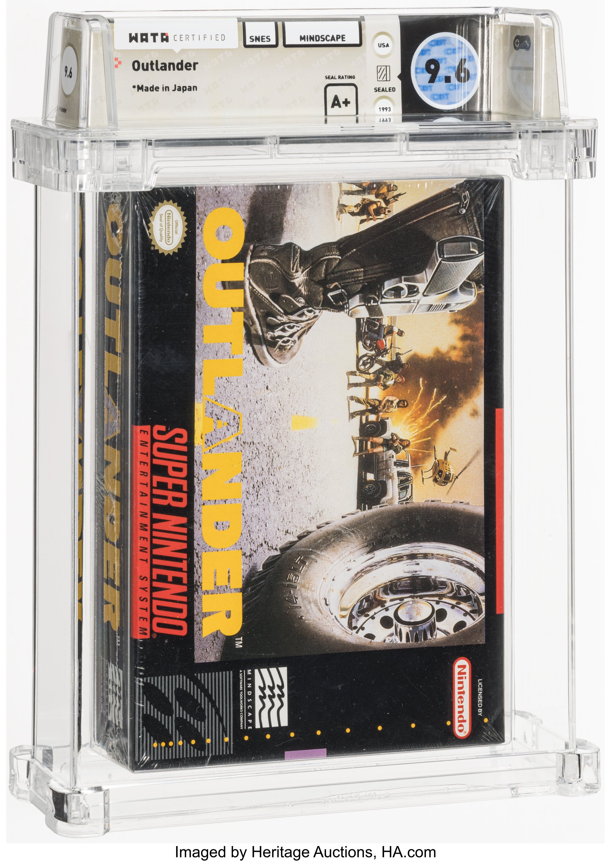 Outlander Super Nintendo (SNES): PSA Pop Report + Loose / CIB / Sealed Prices 2026
