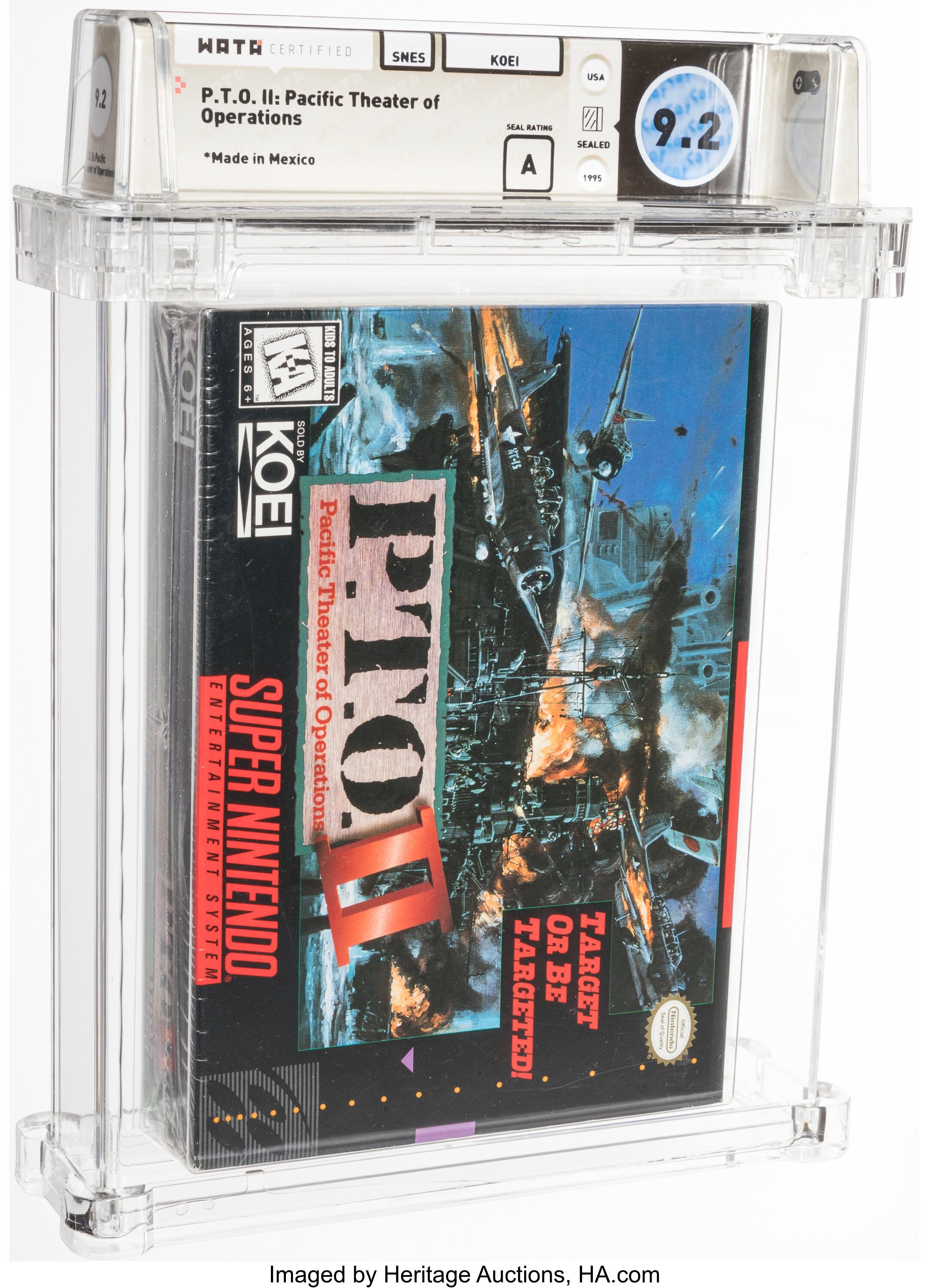 P.T.O. II: Pacific Theater of Operations Super Nintendo (SNES): PSA Pop Report + Loose / CIB / Sealed Prices 2026