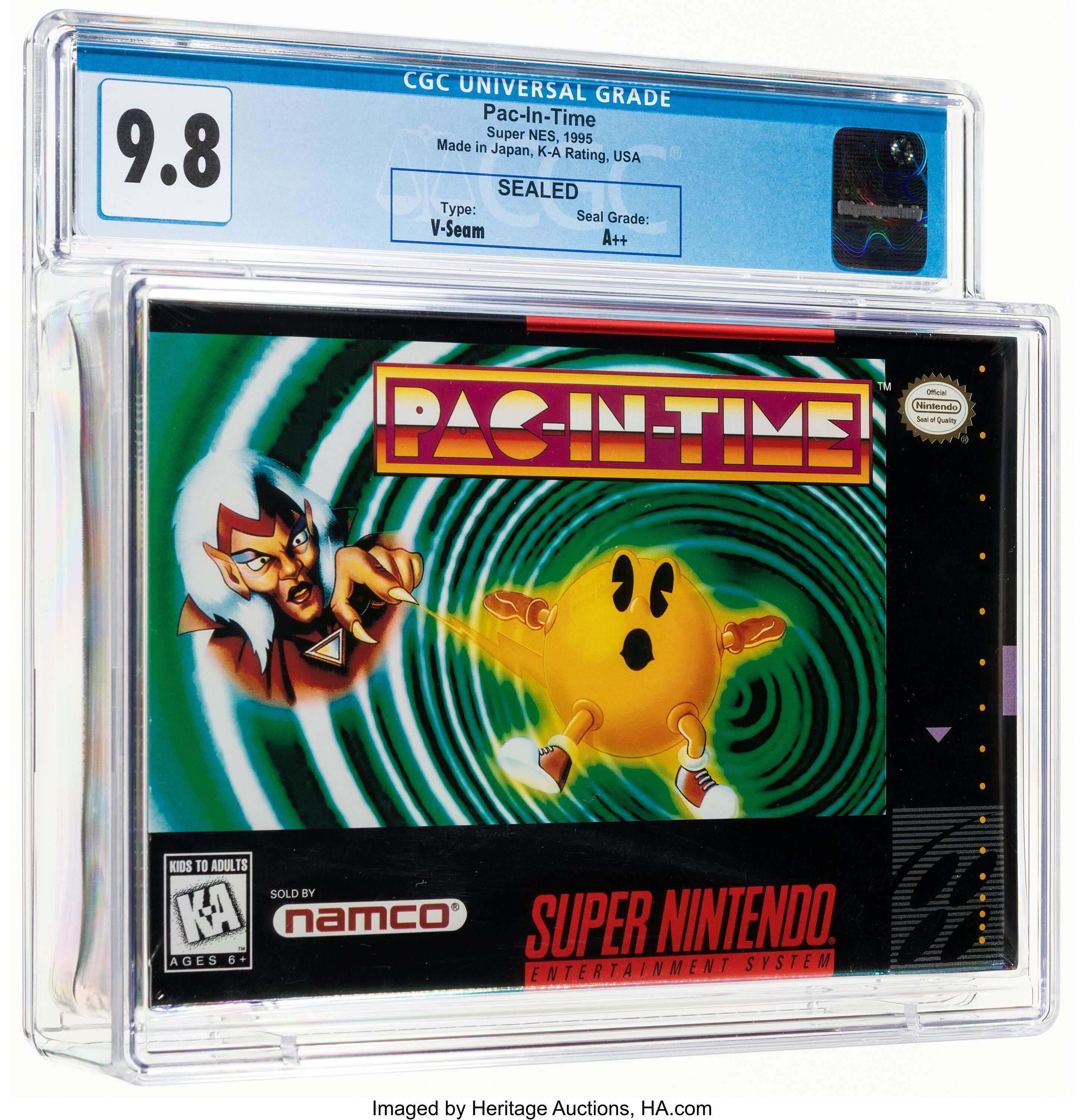 Pac-In-Time Super Nintendo (SNES): PSA Pop Report + Loose / CIB / Sealed Prices 2026