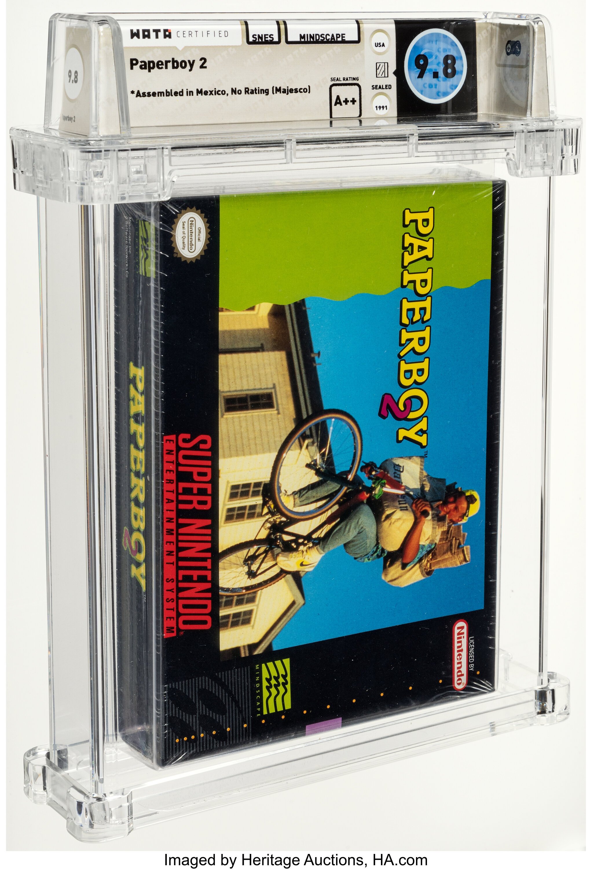 Paperboy 2 Super Nintendo (SNES): PSA Pop Report + Loose / CIB / Sealed Prices 2026