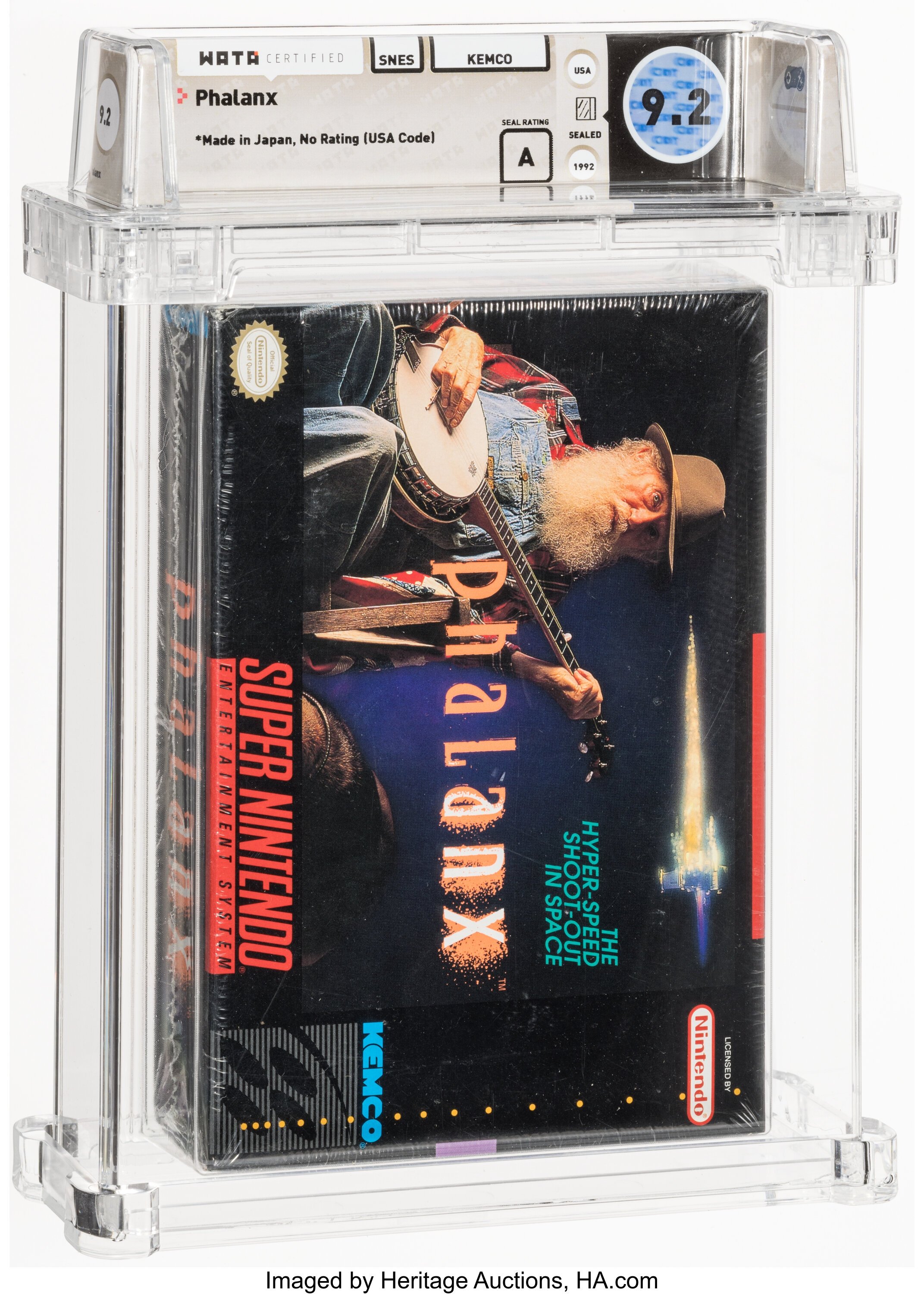 Phalanx Super Nintendo (SNES): PSA Pop Report + Loose / CIB / Sealed Prices 2026