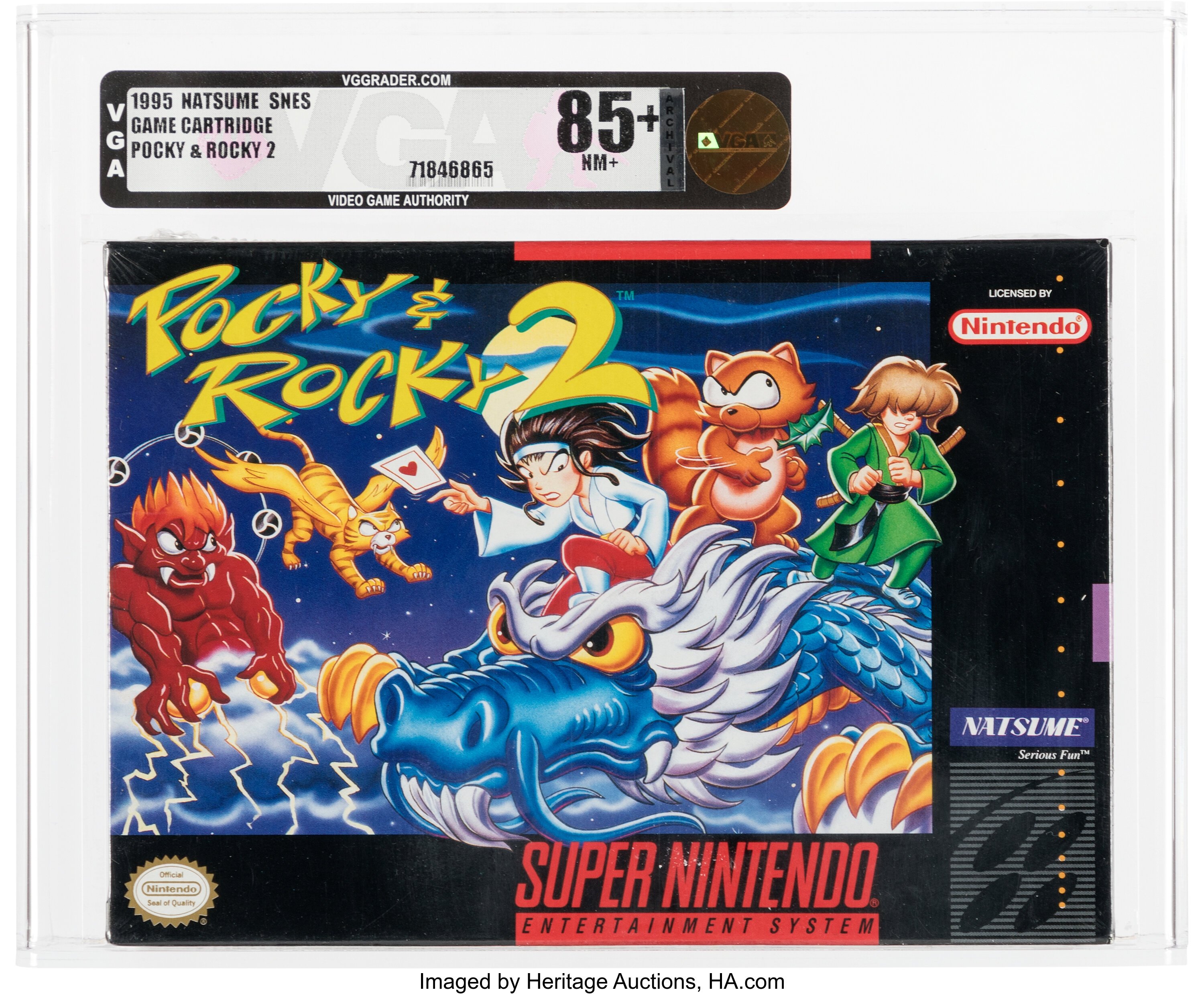 Pocky & Rocky 2 Super Nintendo (SNES): PSA Pop Report + Loose / CIB / Sealed Prices 2026