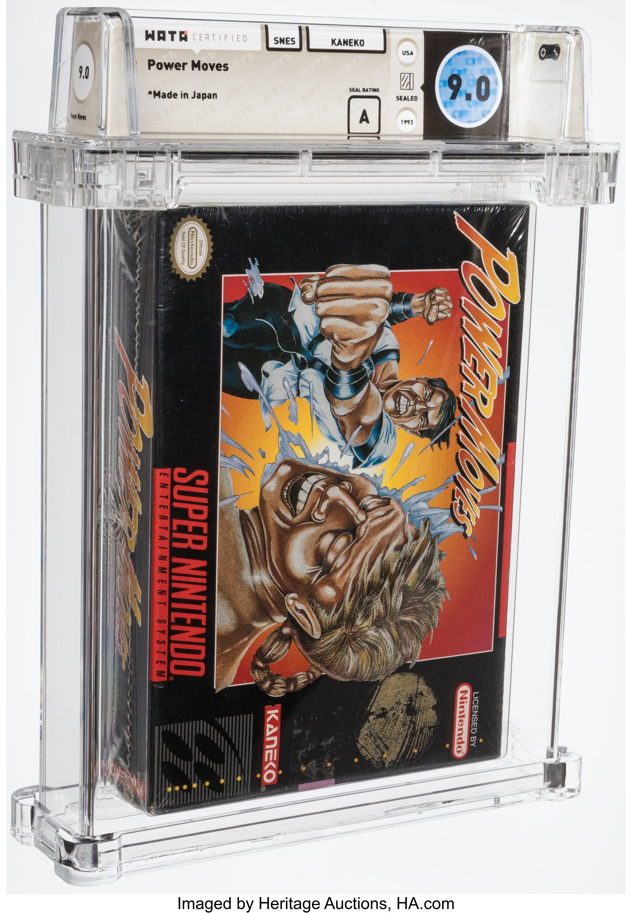 Power Moves Super Nintendo (SNES): PSA Pop Report + Loose / CIB / Sealed Prices 2026