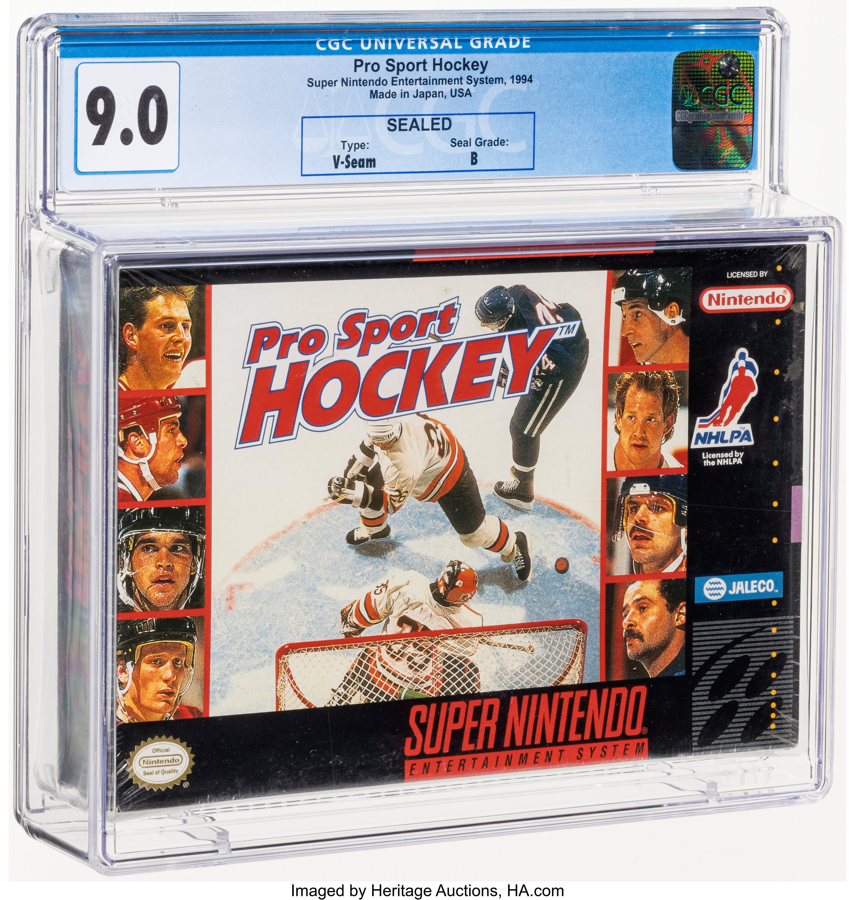Pro Sport Hockey Super Nintendo (SNES): PSA Pop Report + Loose / CIB / Sealed Prices 2026