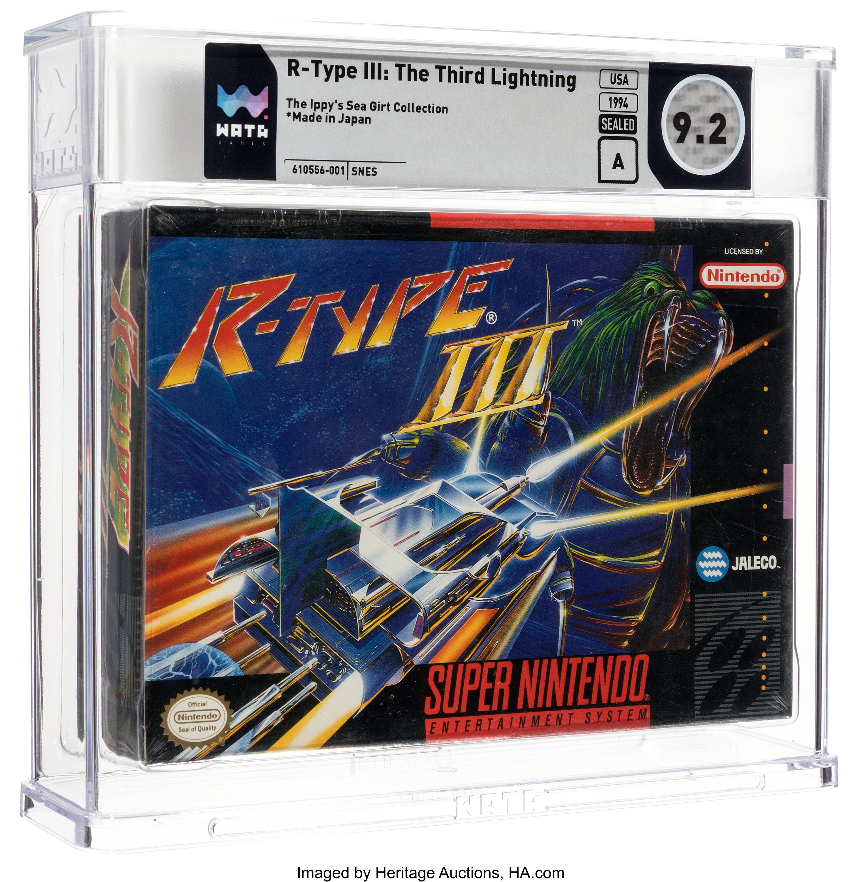 R-Type III: The Third Lightning Super Nintendo (SNES): PSA Pop Report + Loose / CIB / Sealed Prices 2026