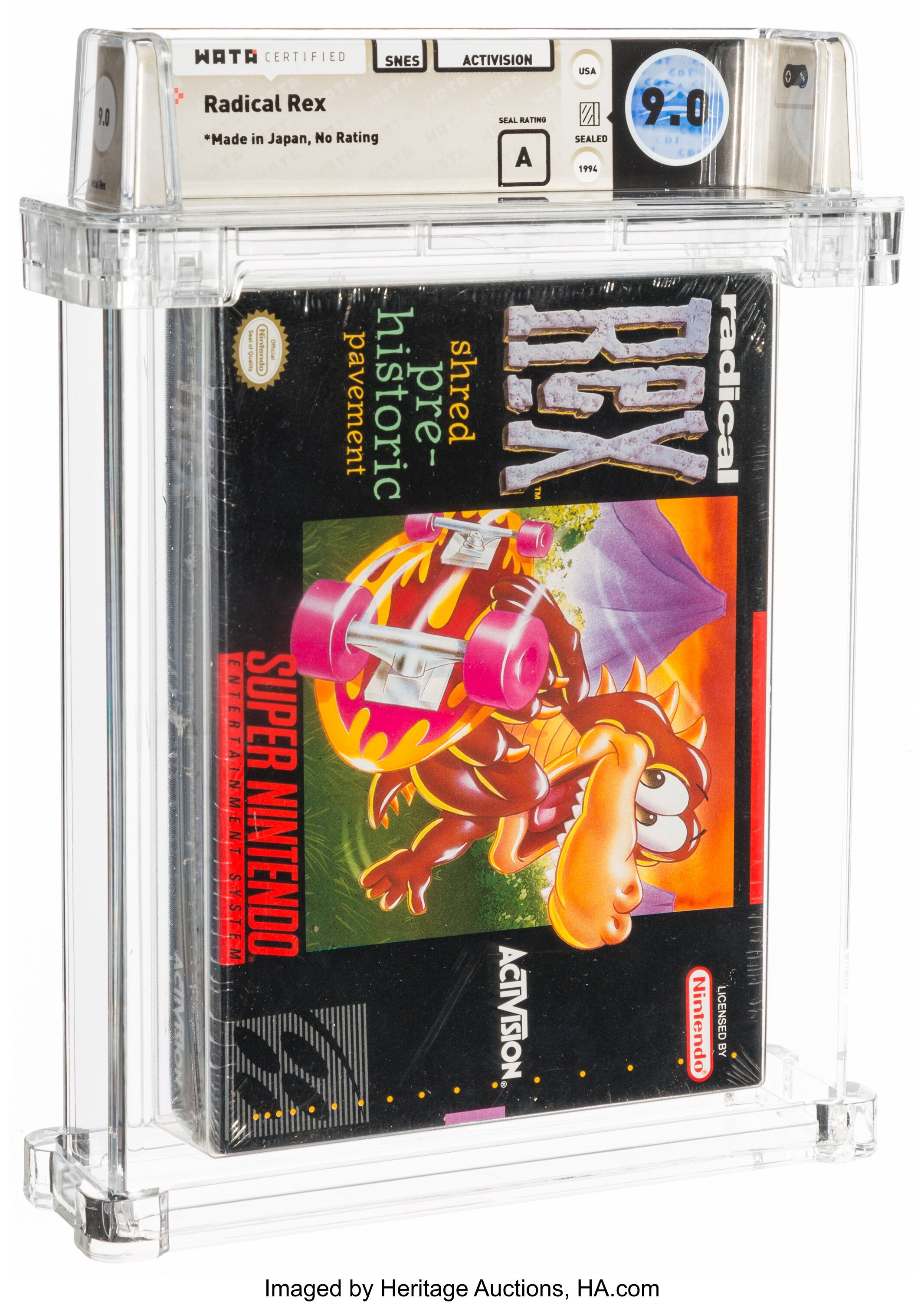Radical Rex Super Nintendo (SNES): PSA Pop Report + Loose / CIB / Sealed Prices 2026