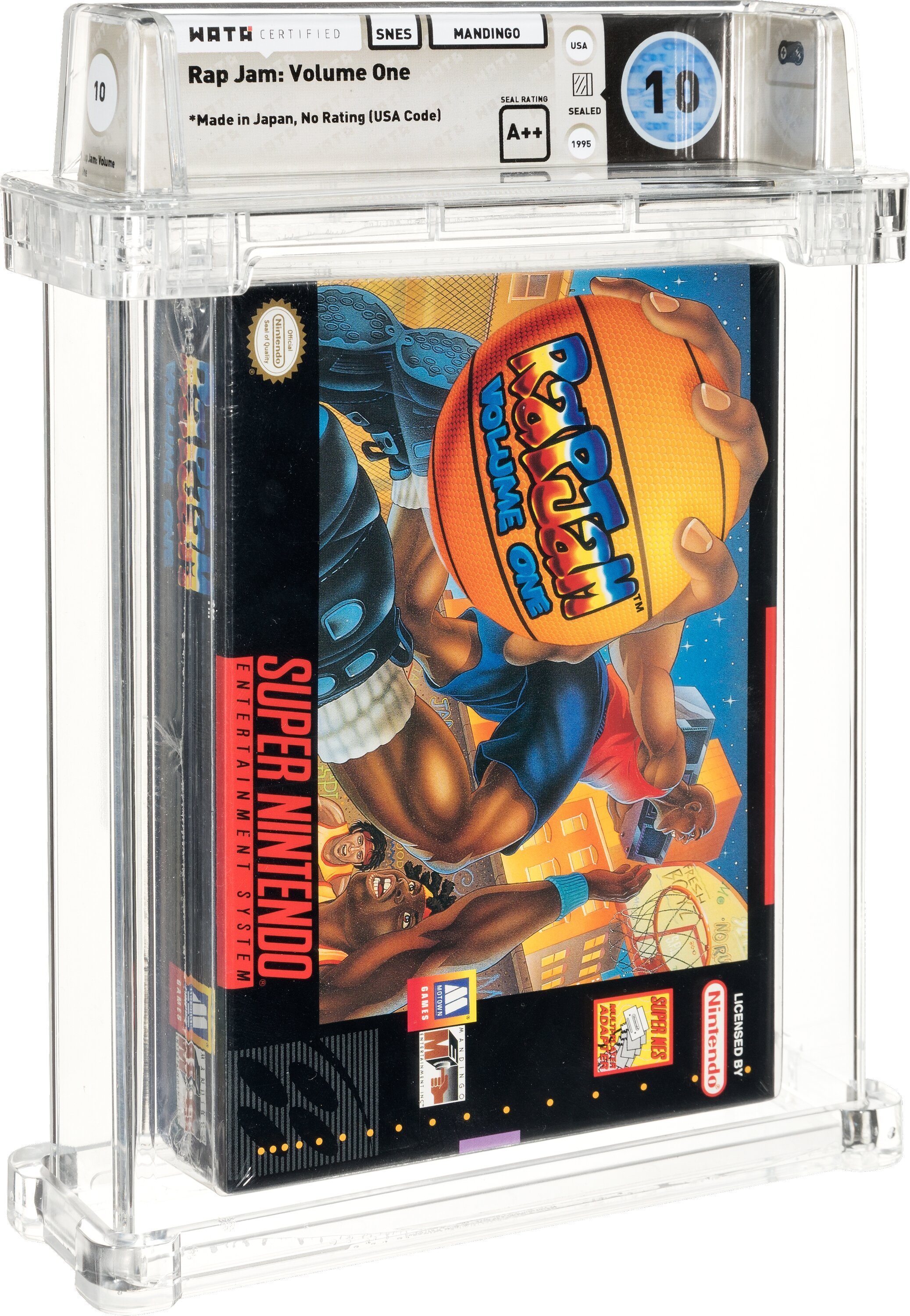 Rap Jam: Volume One Super Nintendo (SNES): PSA Pop Report + Loose / CIB / Sealed Prices 2026