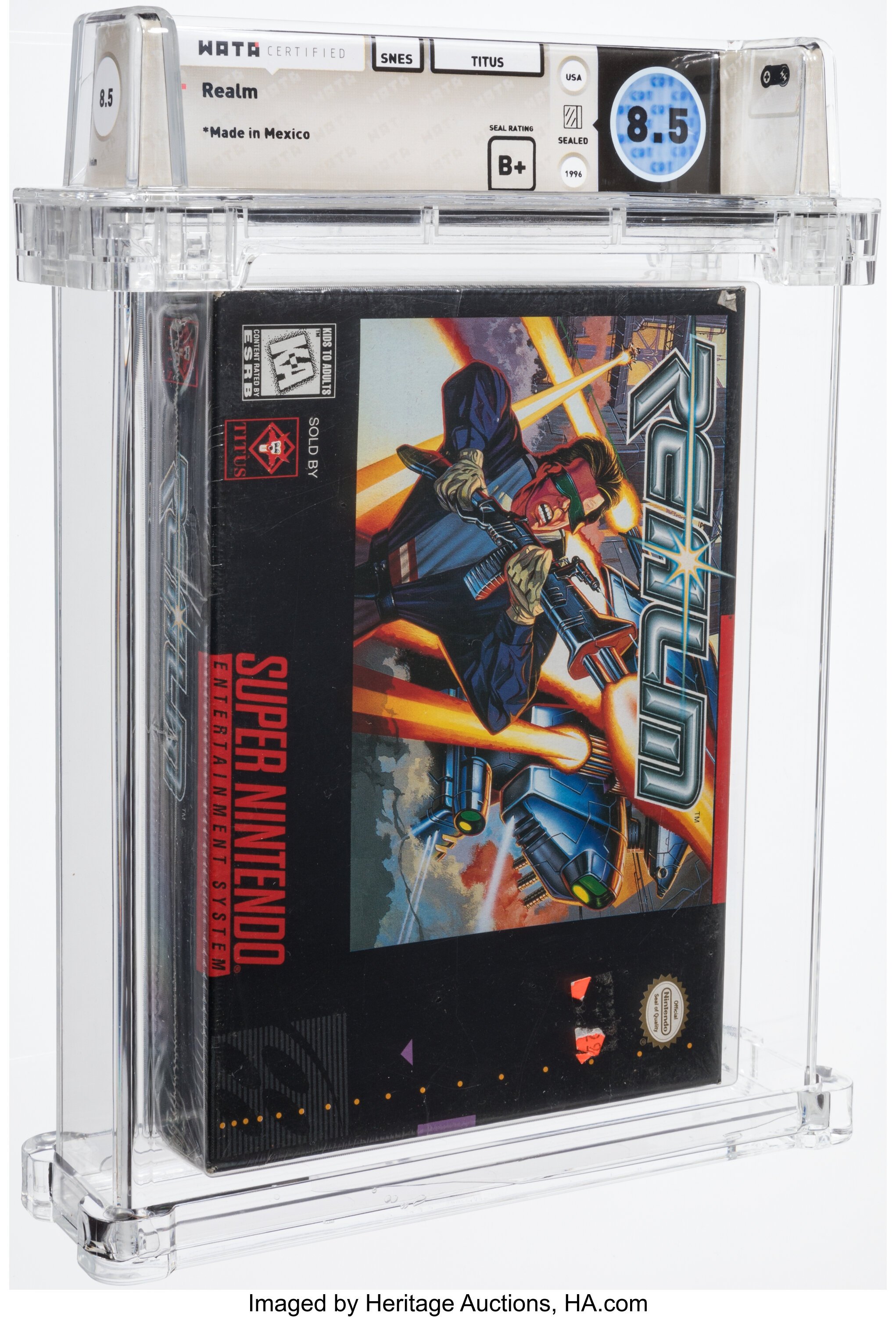 Realm Super Nintendo (SNES): PSA Pop Report + Loose / CIB / Sealed Prices 2026