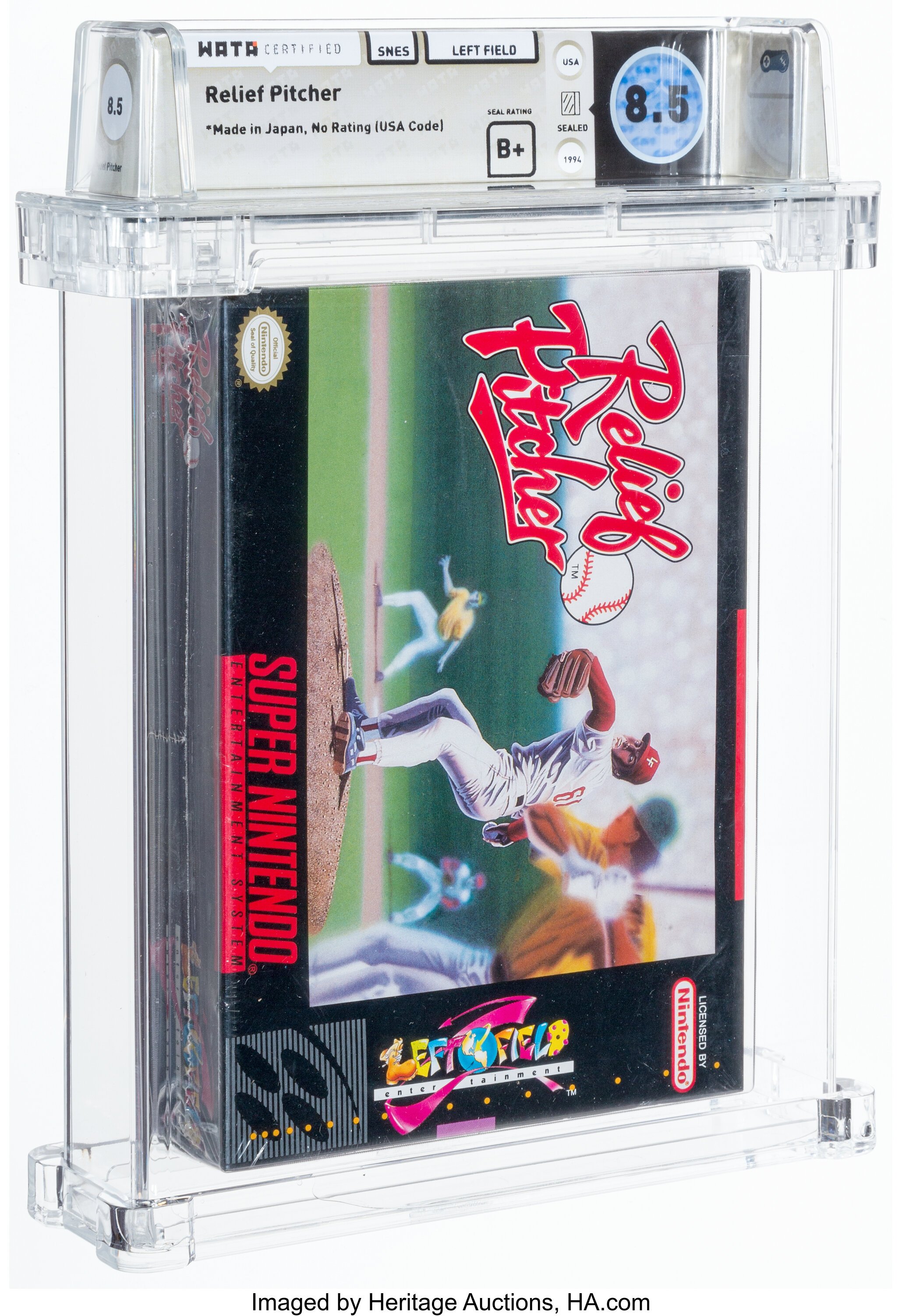 Relief Pitcher Super Nintendo (SNES): PSA Pop Report + Loose / CIB / Sealed Prices 2026
