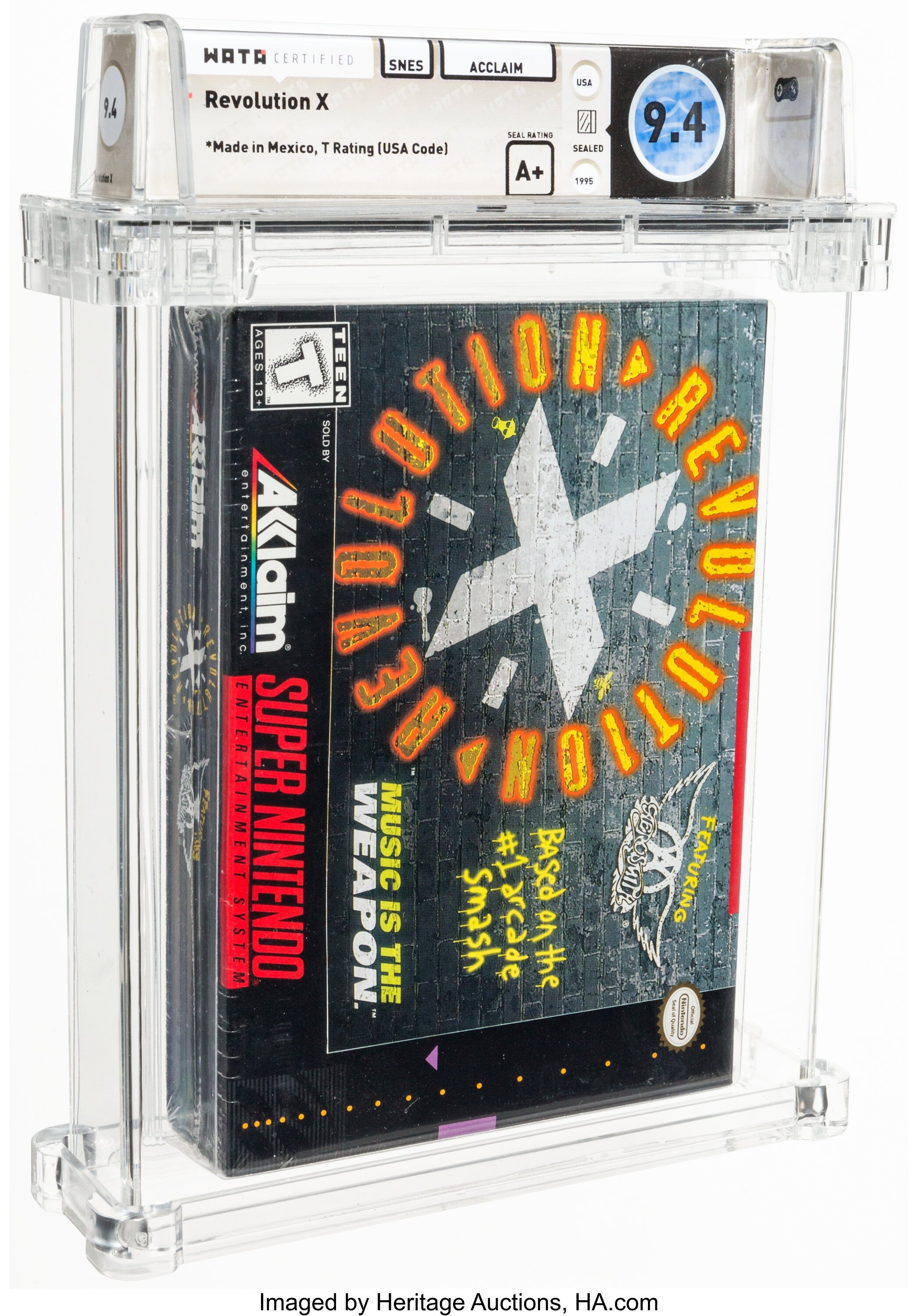 Revolution X Super Nintendo (SNES): PSA Pop Report + Loose / CIB / Sealed Prices 2026