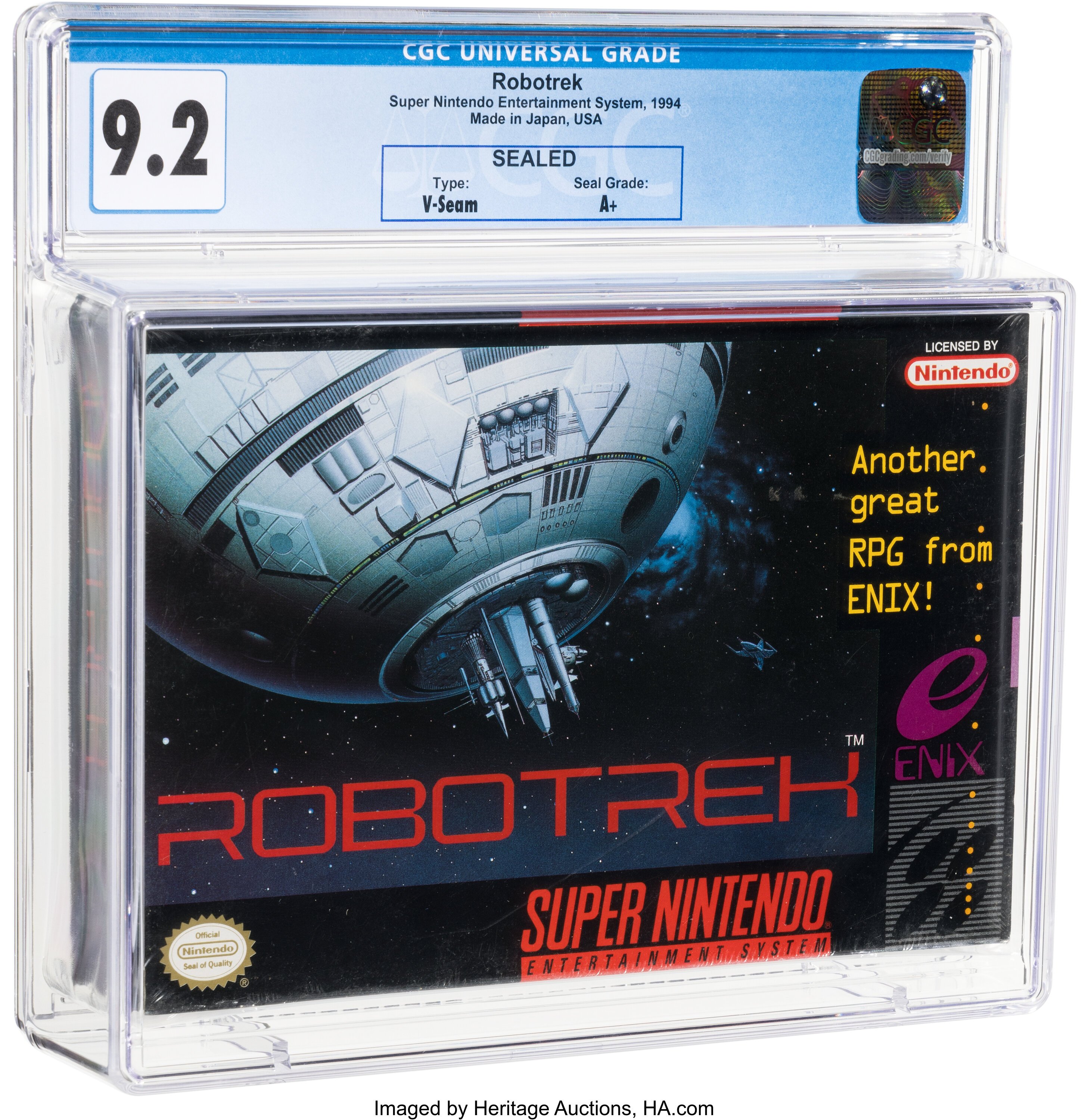 Robotrek Super Nintendo (SNES): PSA Pop Report + Loose / CIB / Sealed Prices 2026