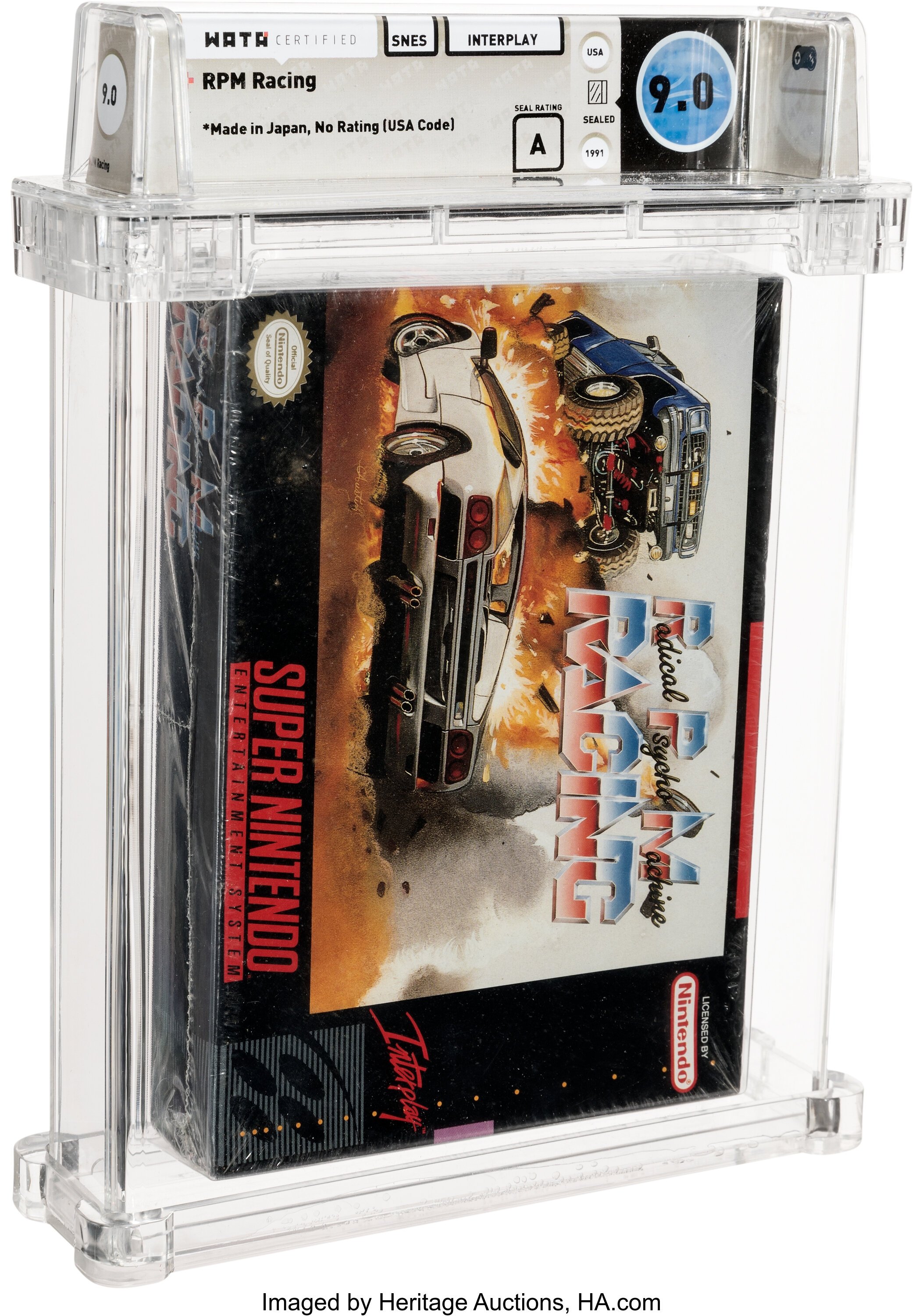 RPM Racing Super Nintendo (SNES): PSA Pop Report + Loose / CIB / Sealed Prices 2026