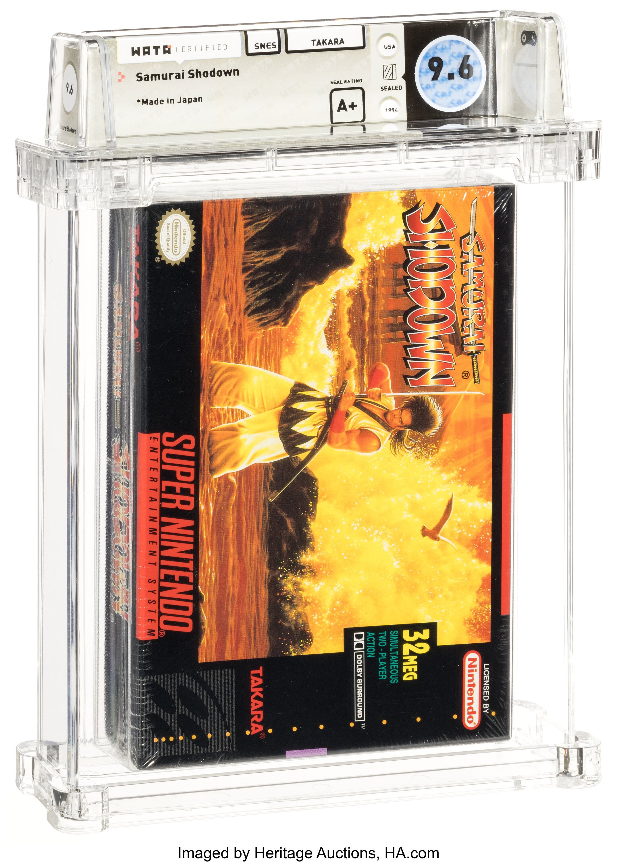 Samurai Shodown Super Nintendo (SNES): PSA Pop Report + Loose / CIB / Sealed Prices 2026