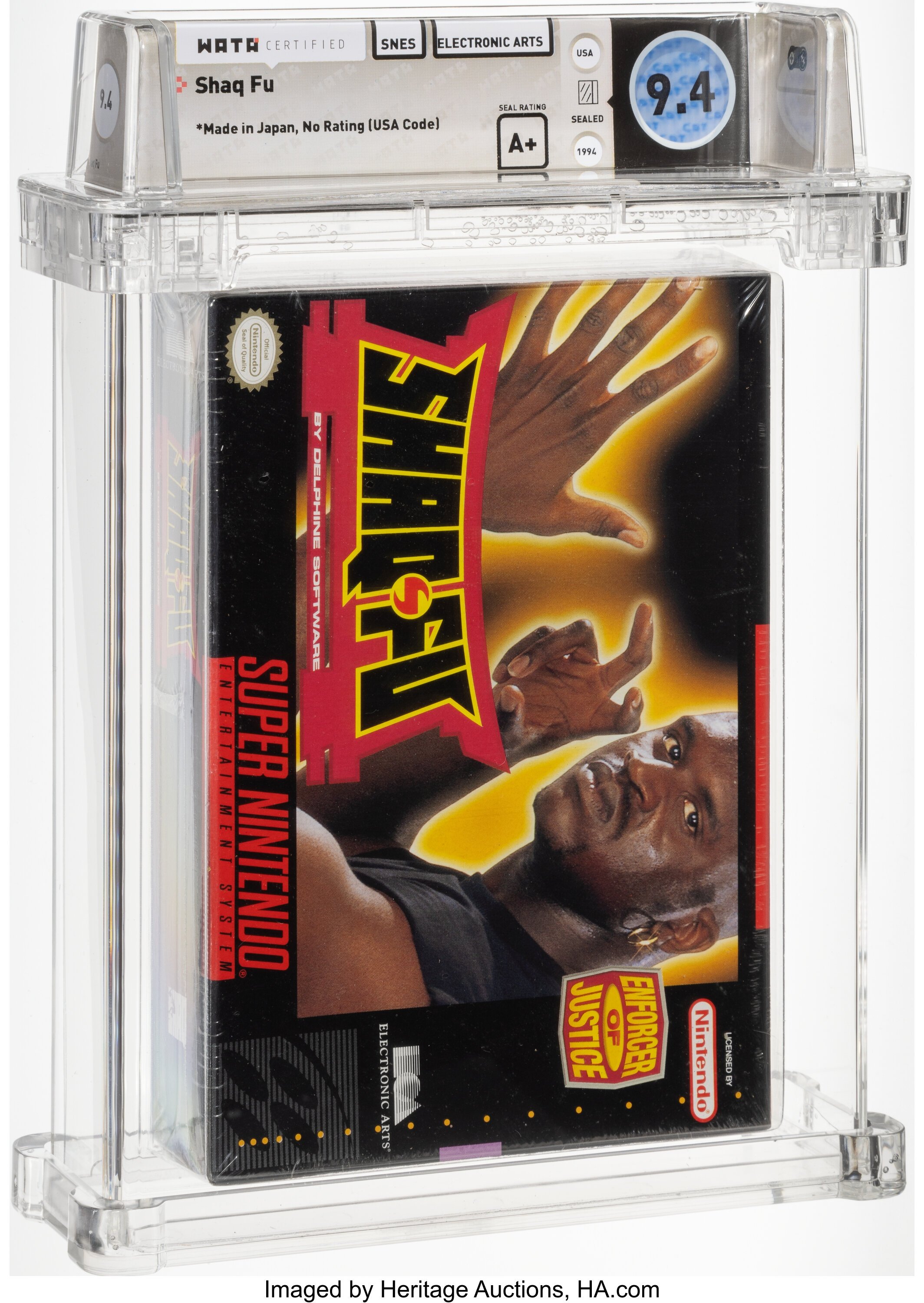 Shaq Fu Super Nintendo (SNES): PSA Pop Report + Loose / CIB / Sealed Prices 2026