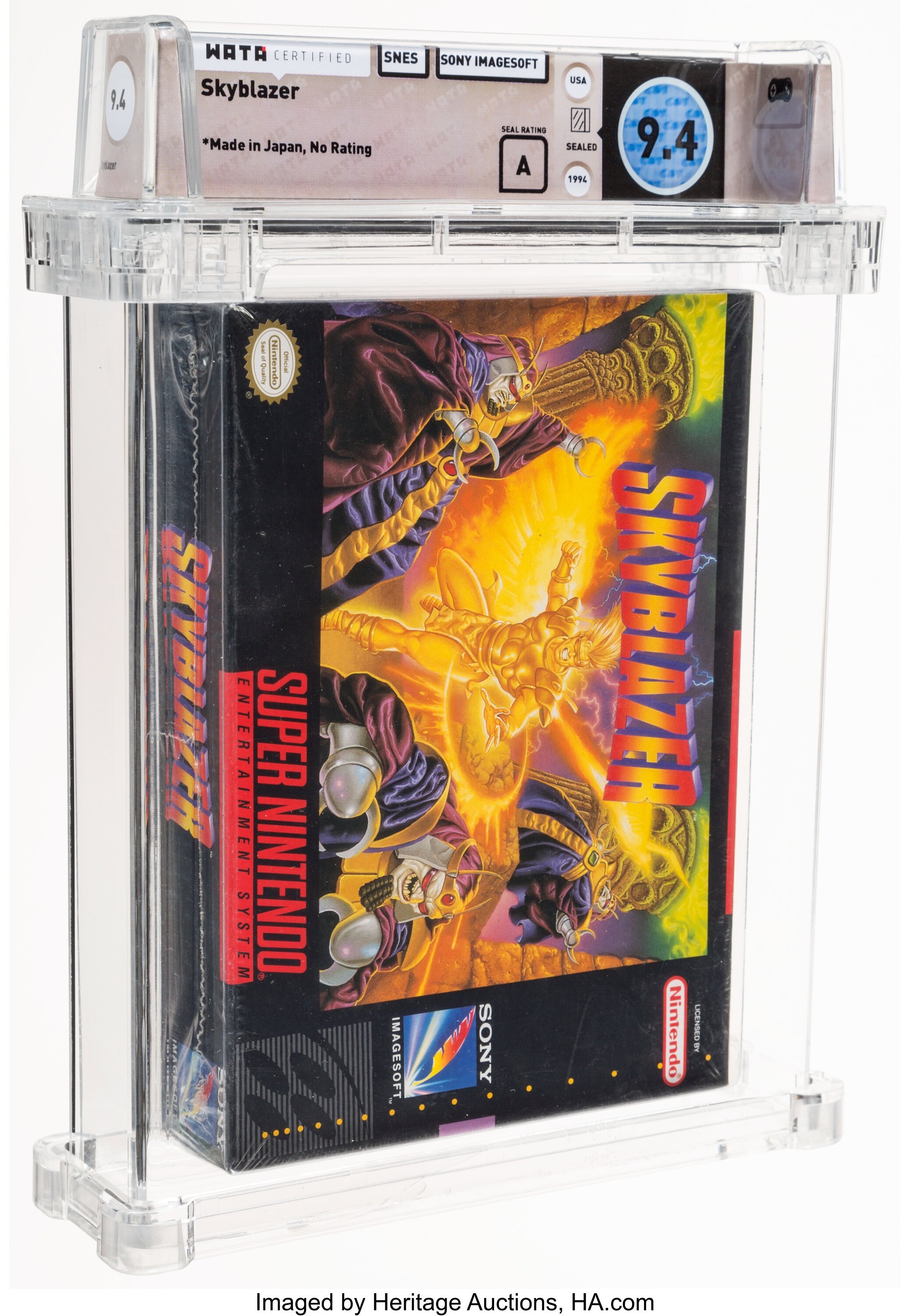 Skyblazer Super Nintendo (SNES): PSA Pop Report + Loose / CIB / Sealed Prices 2026
