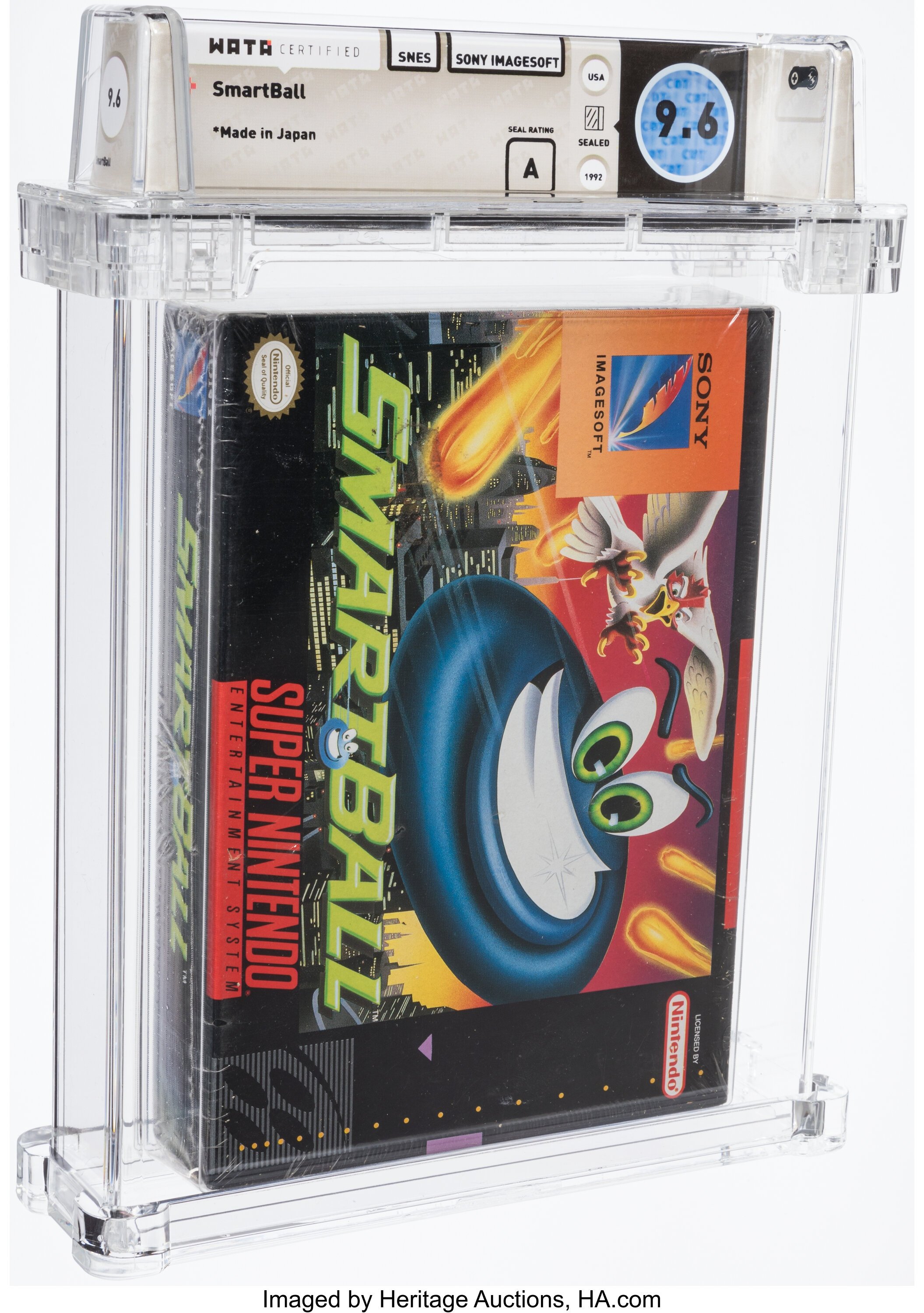SmartBall Super Nintendo (SNES): PSA Pop Report + Loose / CIB / Sealed Prices 2026
