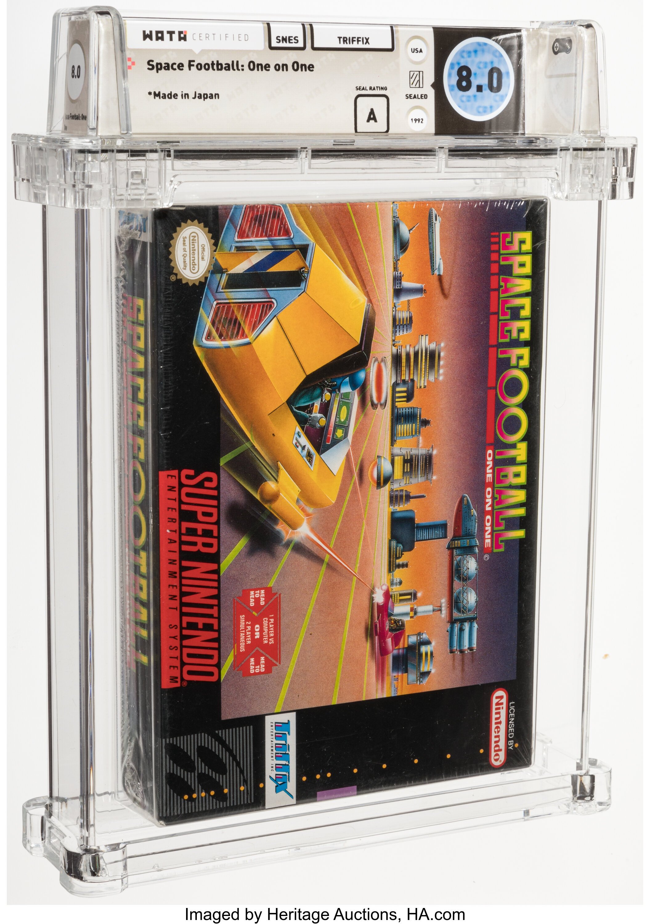 Space Football: One on One Super Nintendo (SNES): PSA Pop Report + Loose / CIB / Sealed Prices 2026