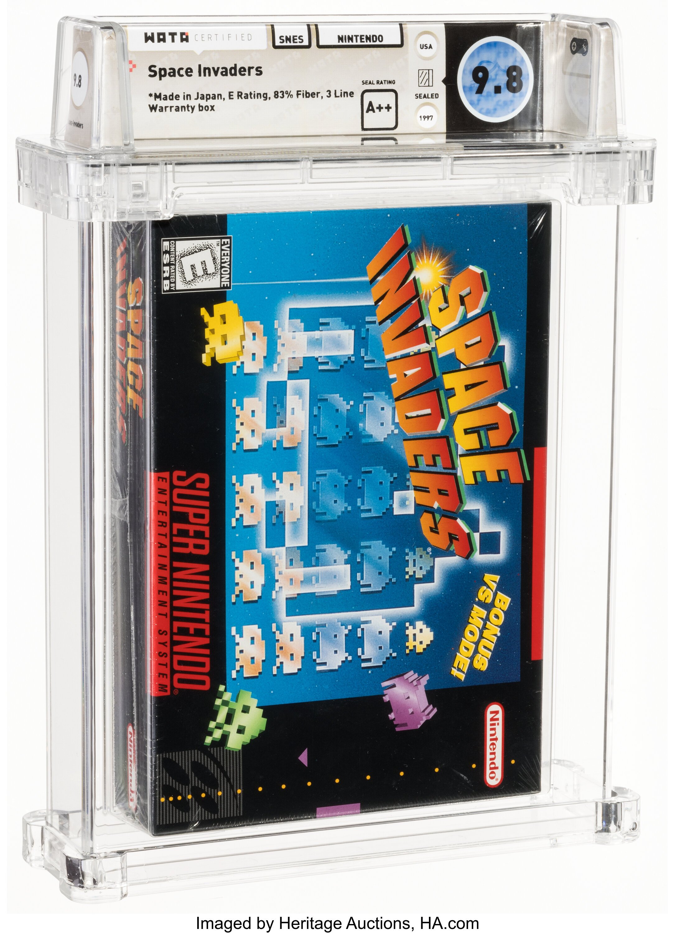 Space Invaders Super Nintendo (SNES): PSA Pop Report + Loose / CIB / Sealed Prices 2026