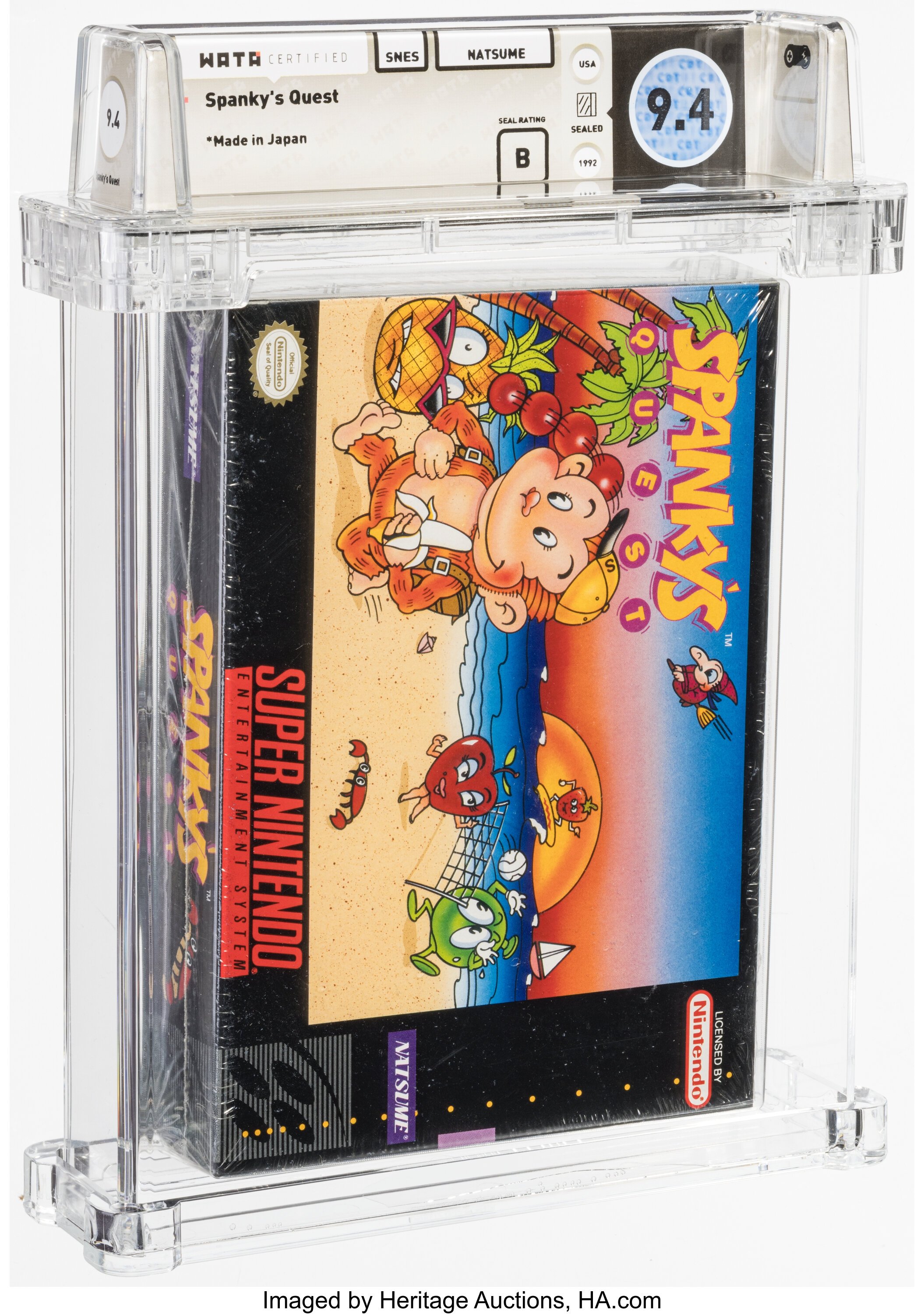 Spanky's Quest Super Nintendo (SNES): PSA Pop Report + Loose / CIB / Sealed Prices 2026