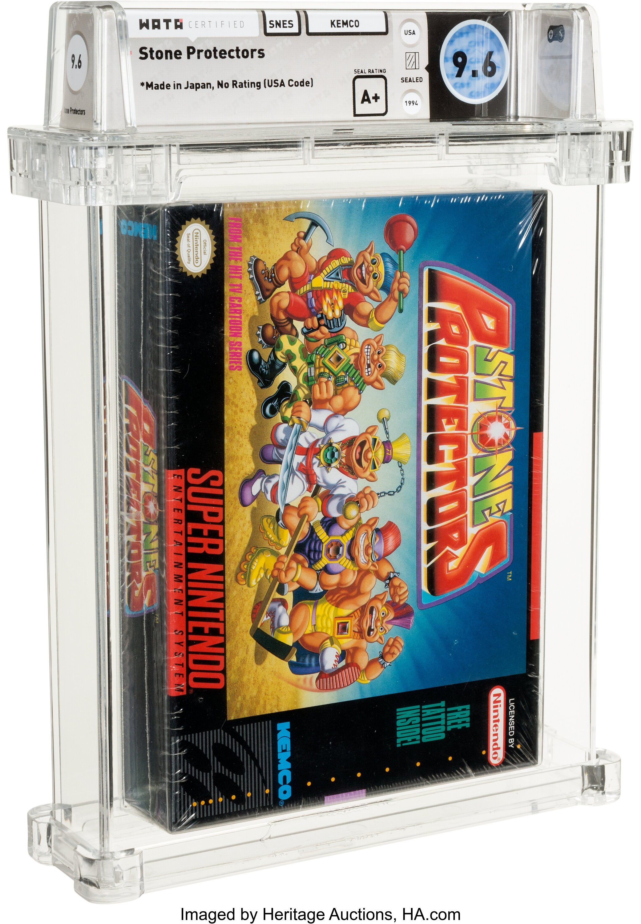 Stone Protectors Super Nintendo (SNES): PSA Pop Report + Loose / CIB / Sealed Prices 2026