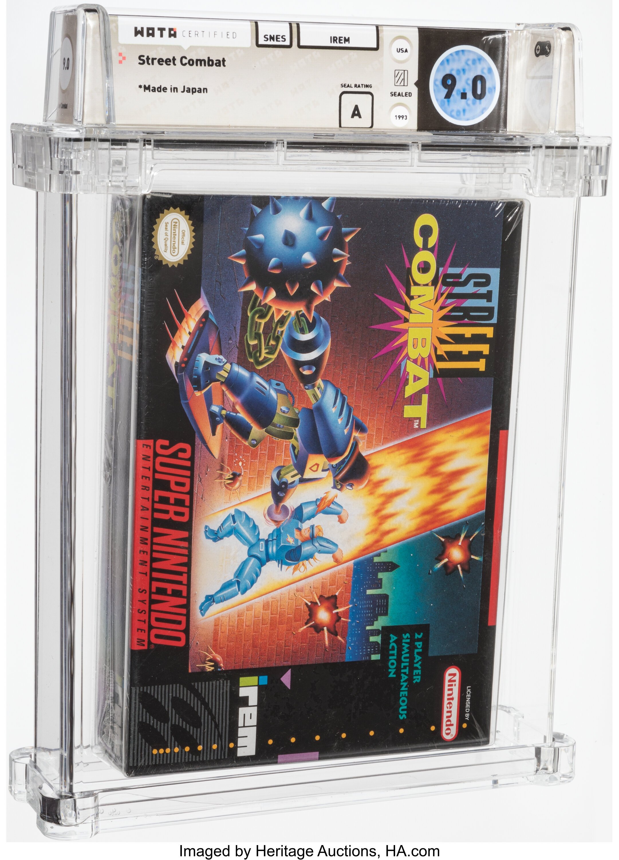 Street Combat Super Nintendo (SNES): PSA Pop Report + Loose / CIB / Sealed Prices 2026