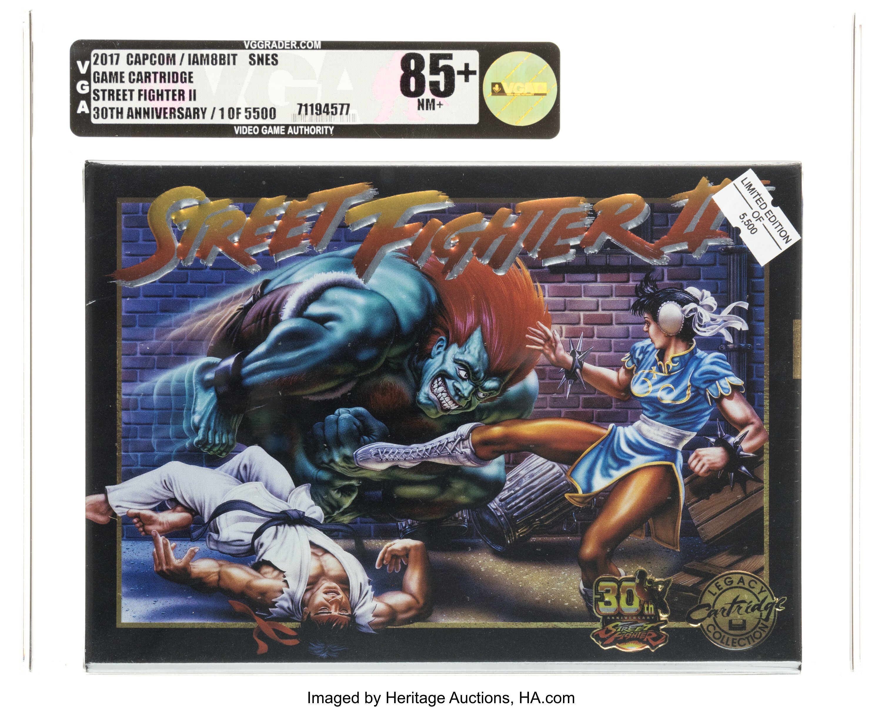 Street Fighter II 30th Anniversary Super Nintendo (SNES): PSA Pop Report + Loose / CIB / Sealed Prices 2026