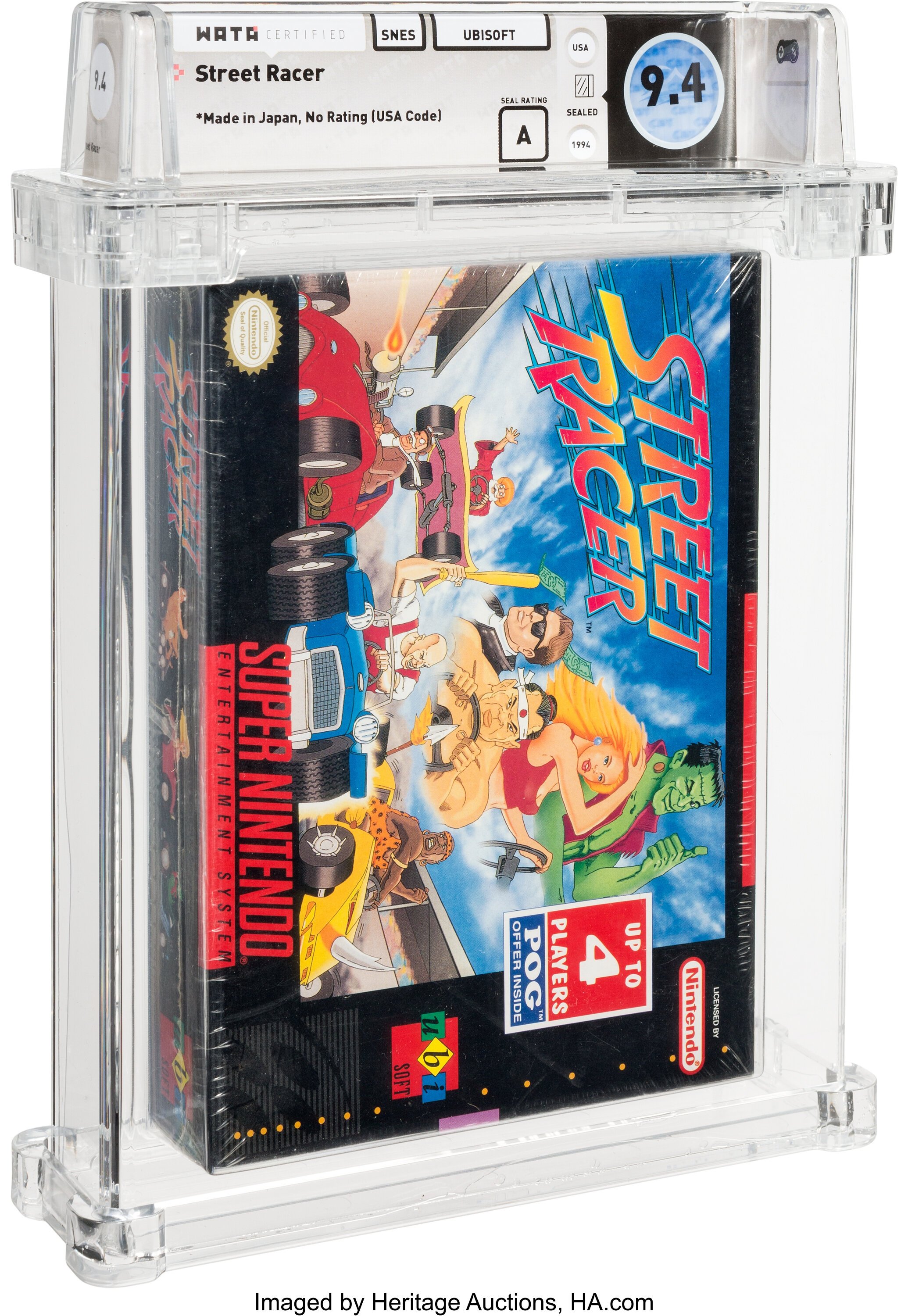 Street Racer Super Nintendo (SNES): PSA Pop Report + Loose / CIB / Sealed Prices 2026