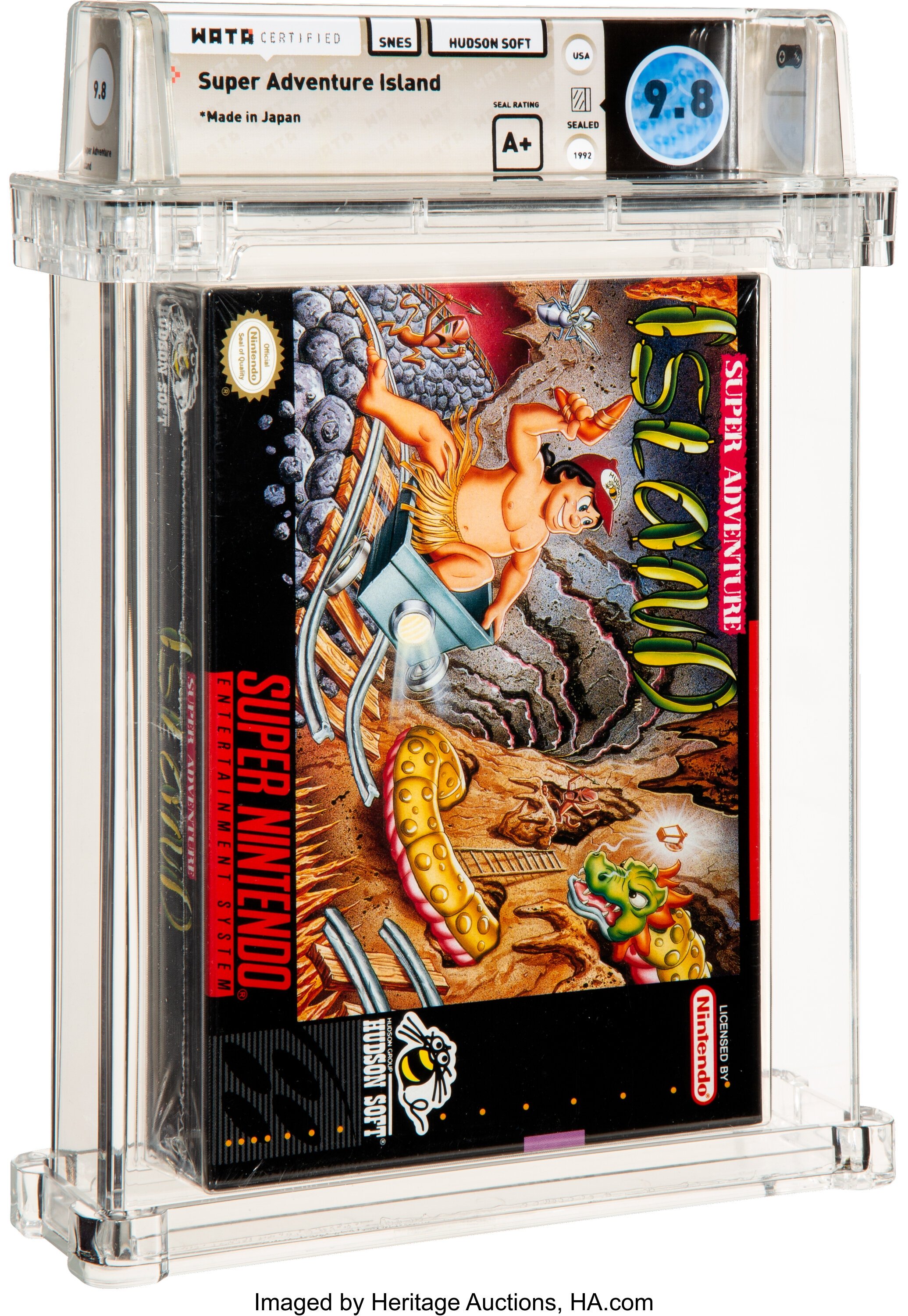 Super Adventure Island Super Nintendo (SNES): PSA Pop Report + Loose / CIB / Sealed Prices 2026