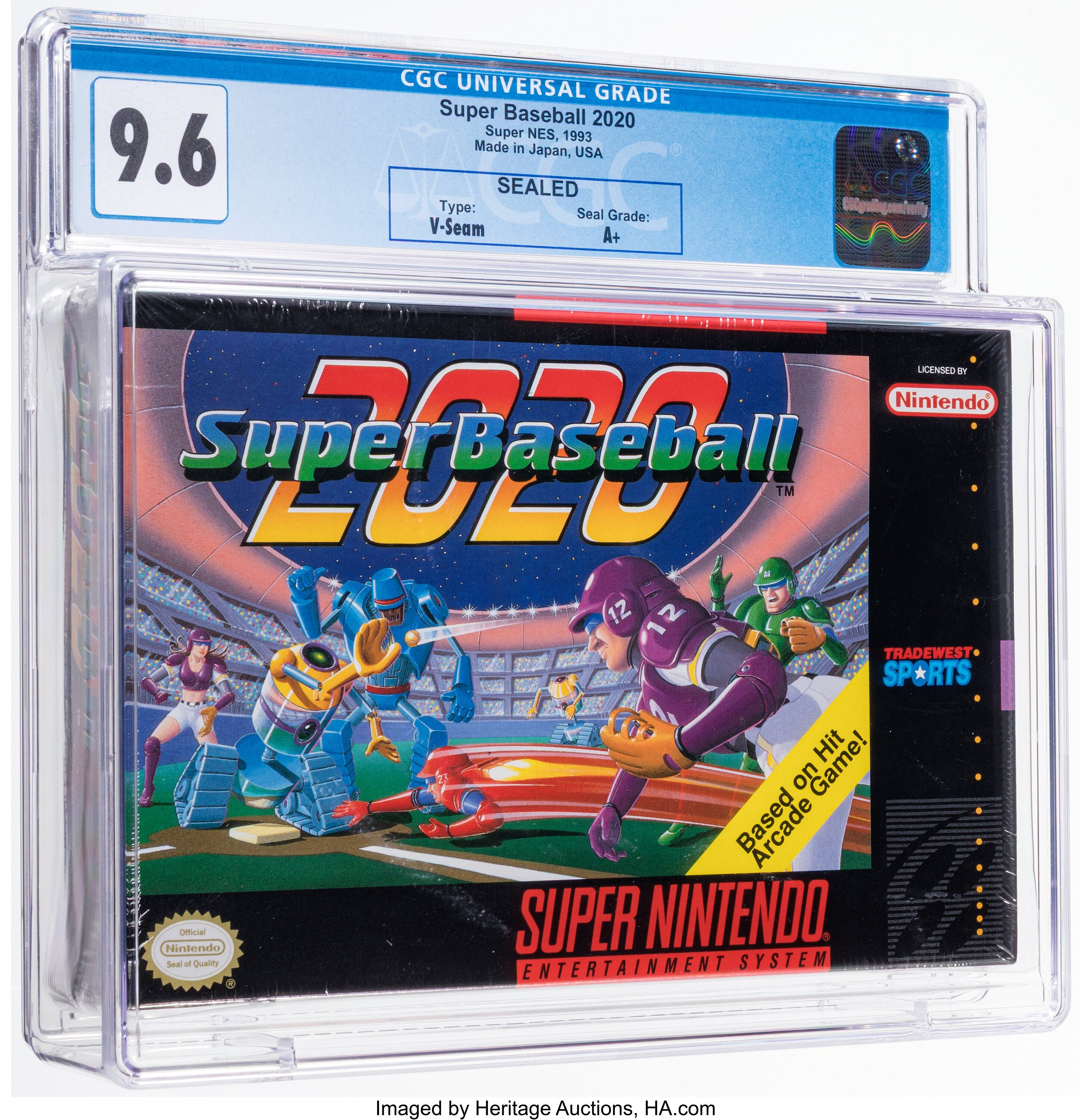 Super Baseball 2020 Super Nintendo (SNES): PSA Pop Report + Loose / CIB / Sealed Prices 2026