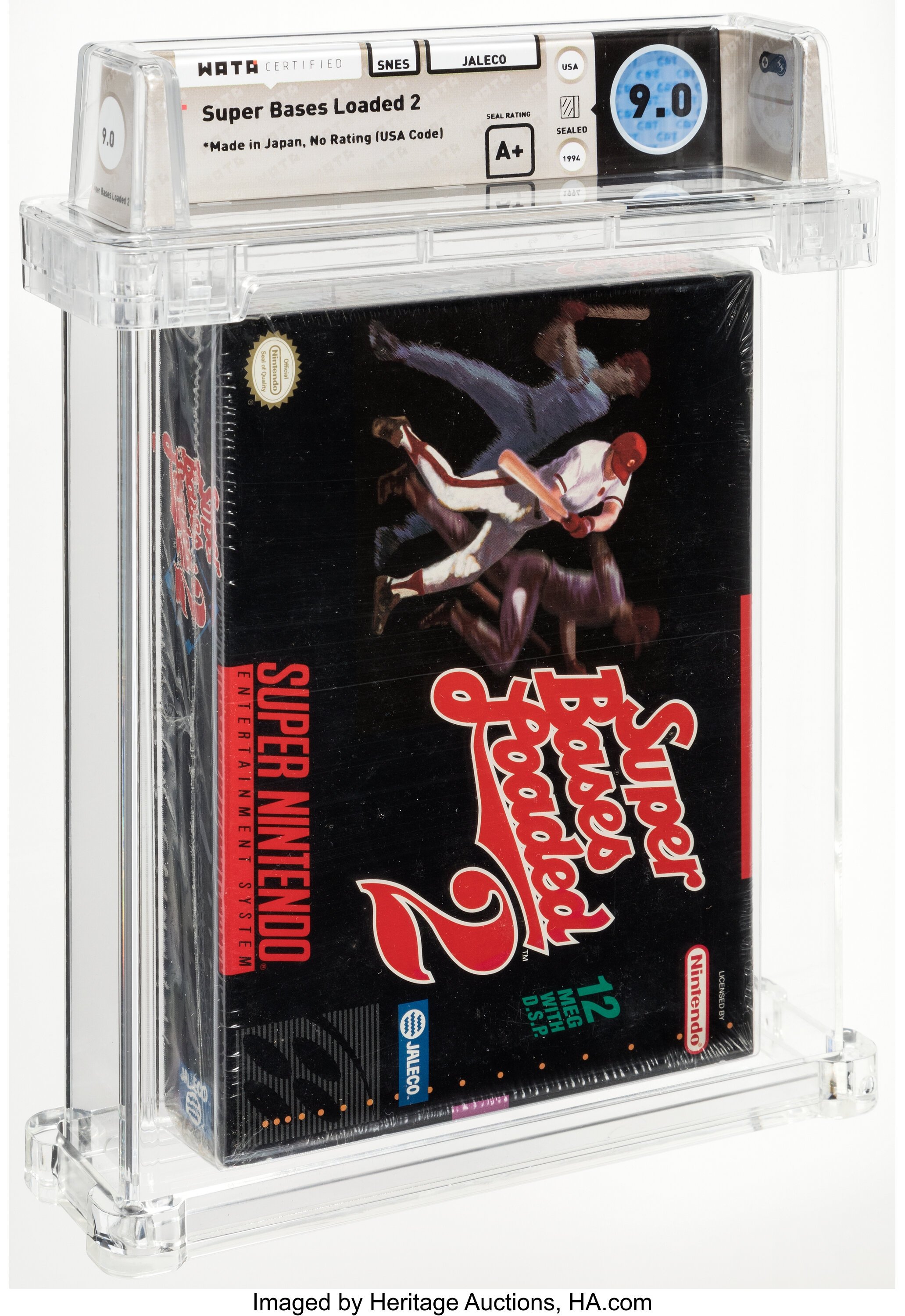 Super Bases Loaded 2 Super Nintendo (SNES): PSA Pop Report + Loose / CIB / Sealed Prices 2026