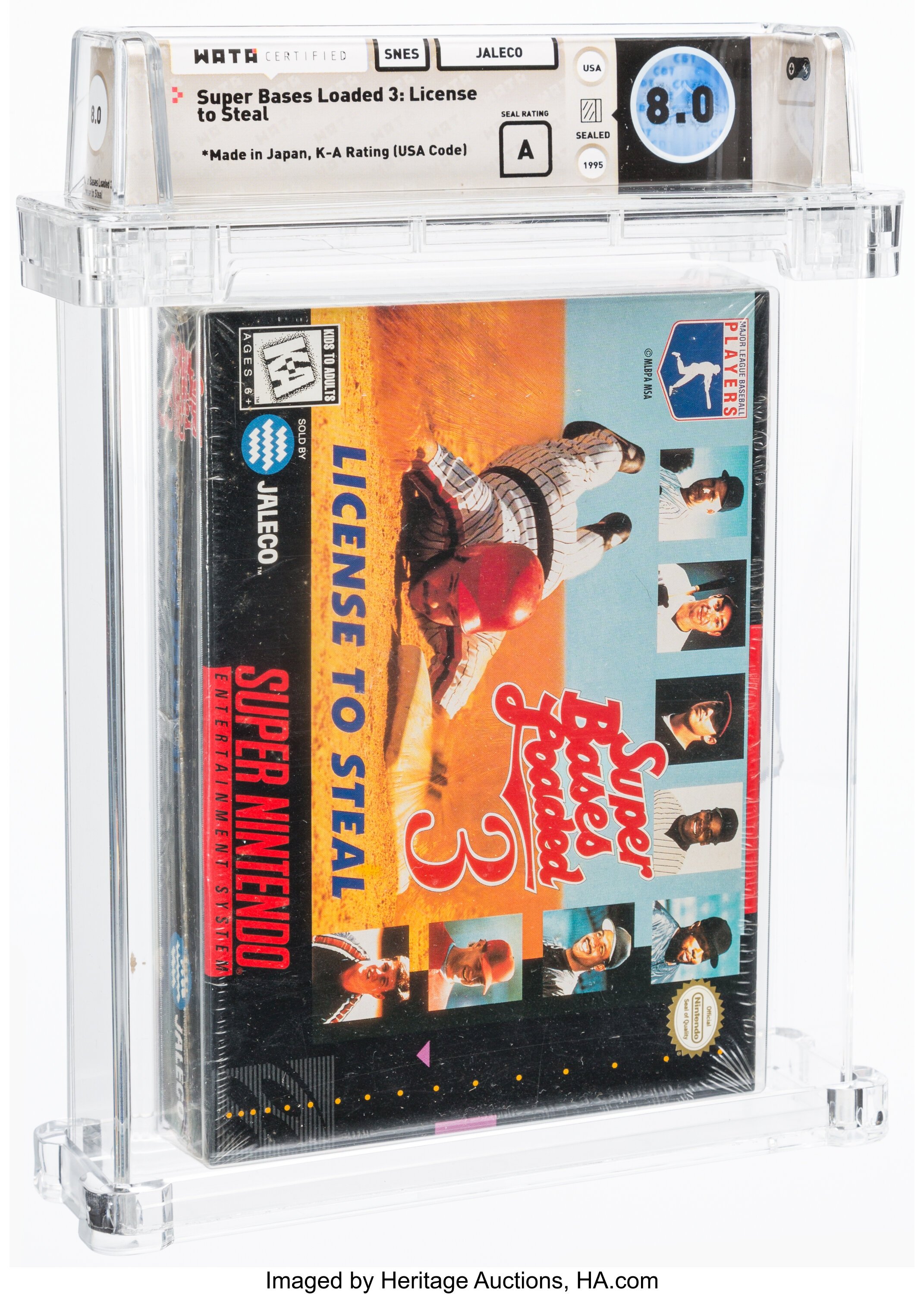 Super Bases Loaded 3: License to Steal Super Nintendo (SNES): PSA Pop Report + Loose / CIB / Sealed Prices 2026