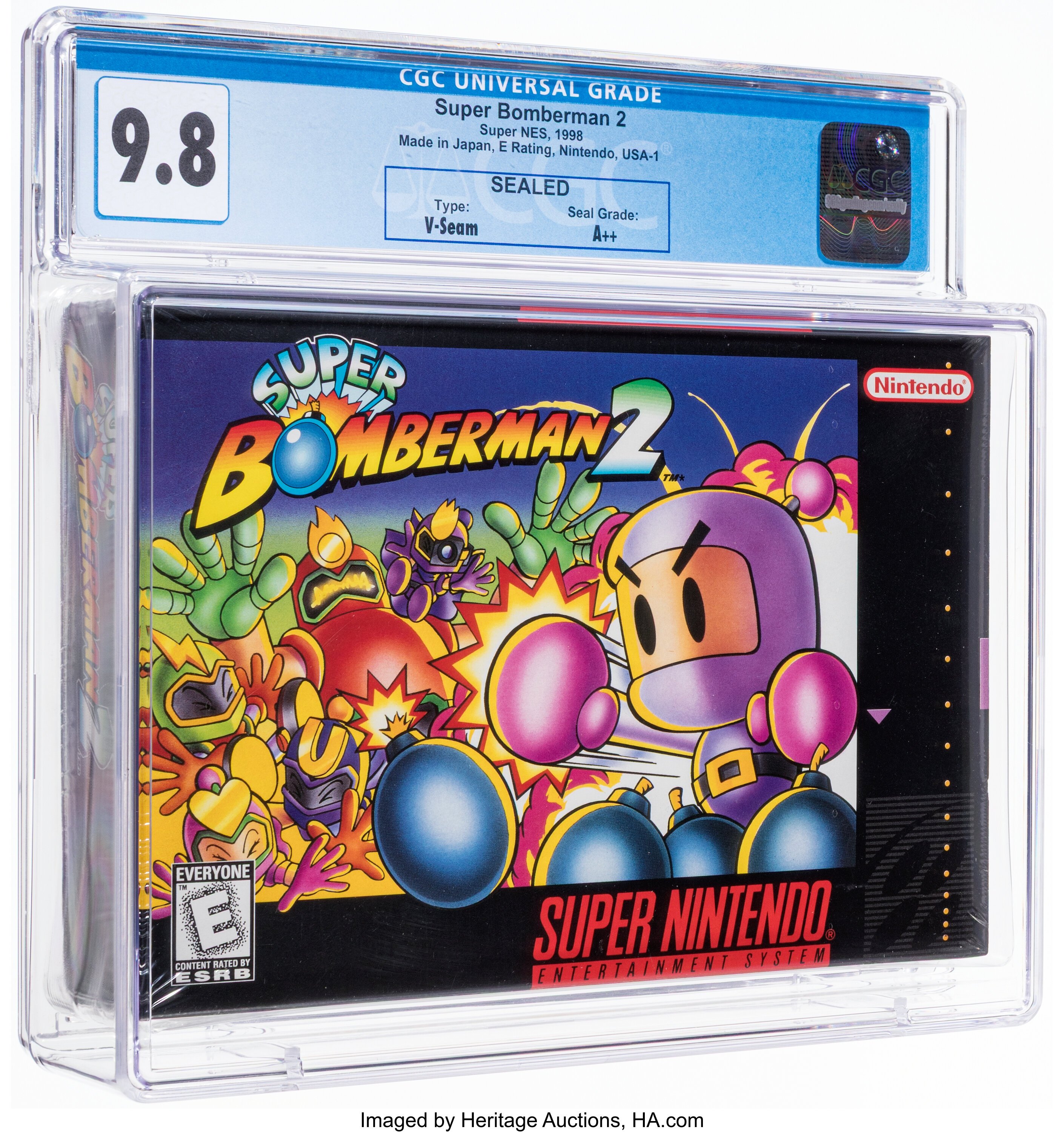 Super Bomberman 2 Super Nintendo (SNES): PSA Pop Report + Loose / CIB / Sealed Prices 2026