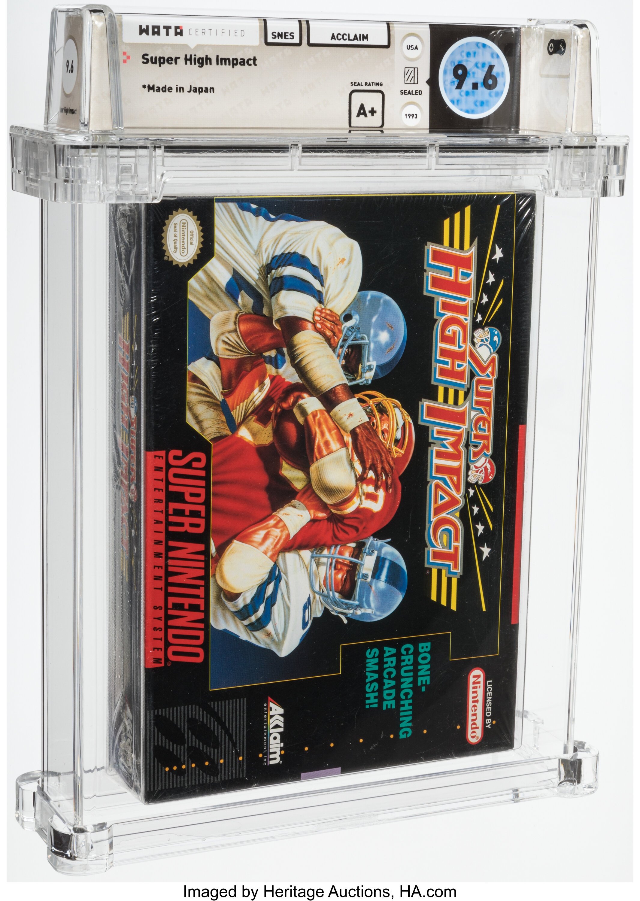 Super High Impact Super Nintendo (SNES): PSA Pop Report + Loose / CIB / Sealed Prices 2026