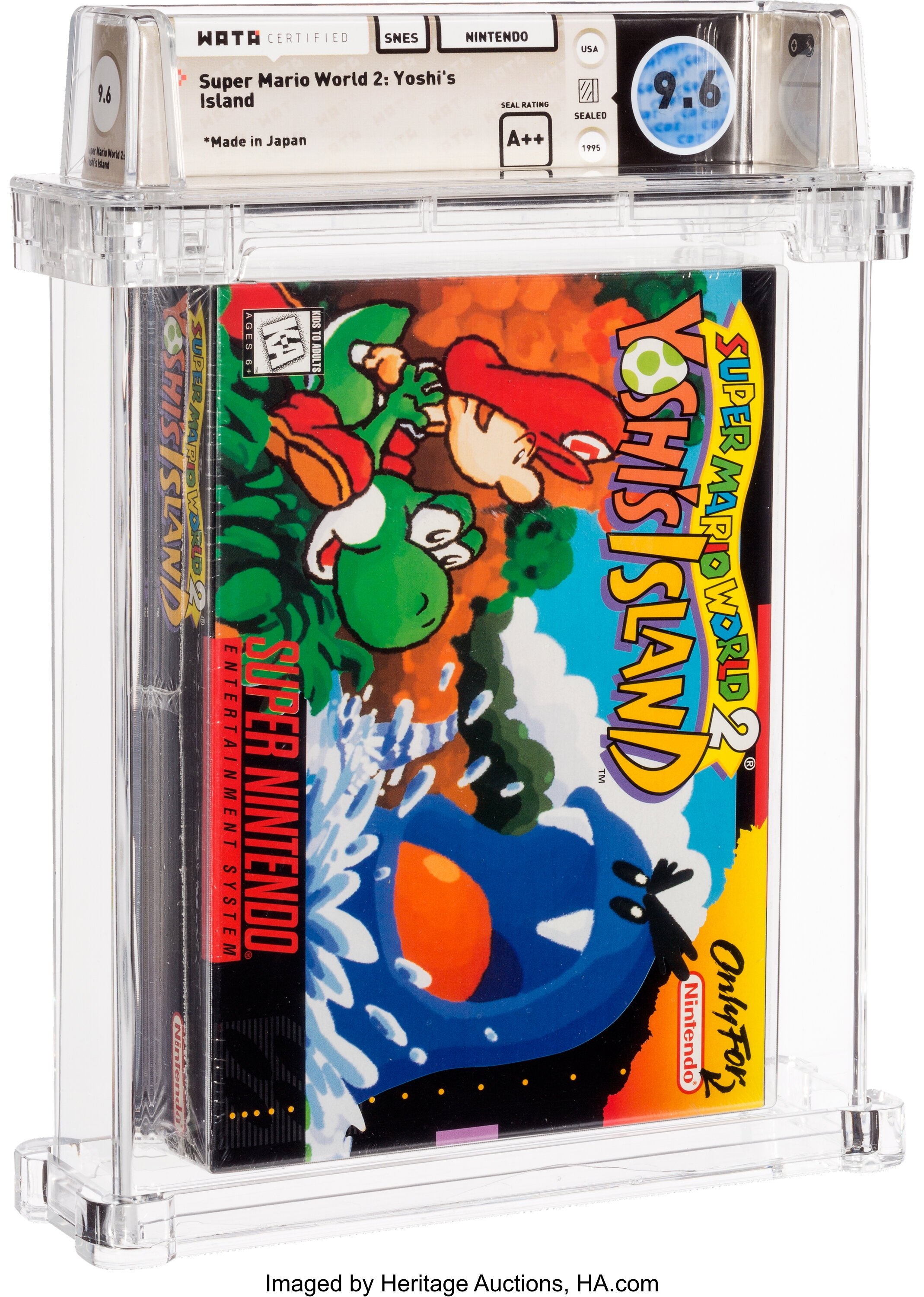 Super Mario World 2: Yoshi's Island Super Nintendo (SNES): PSA Pop Report + Loose / CIB / Sealed Prices 2026