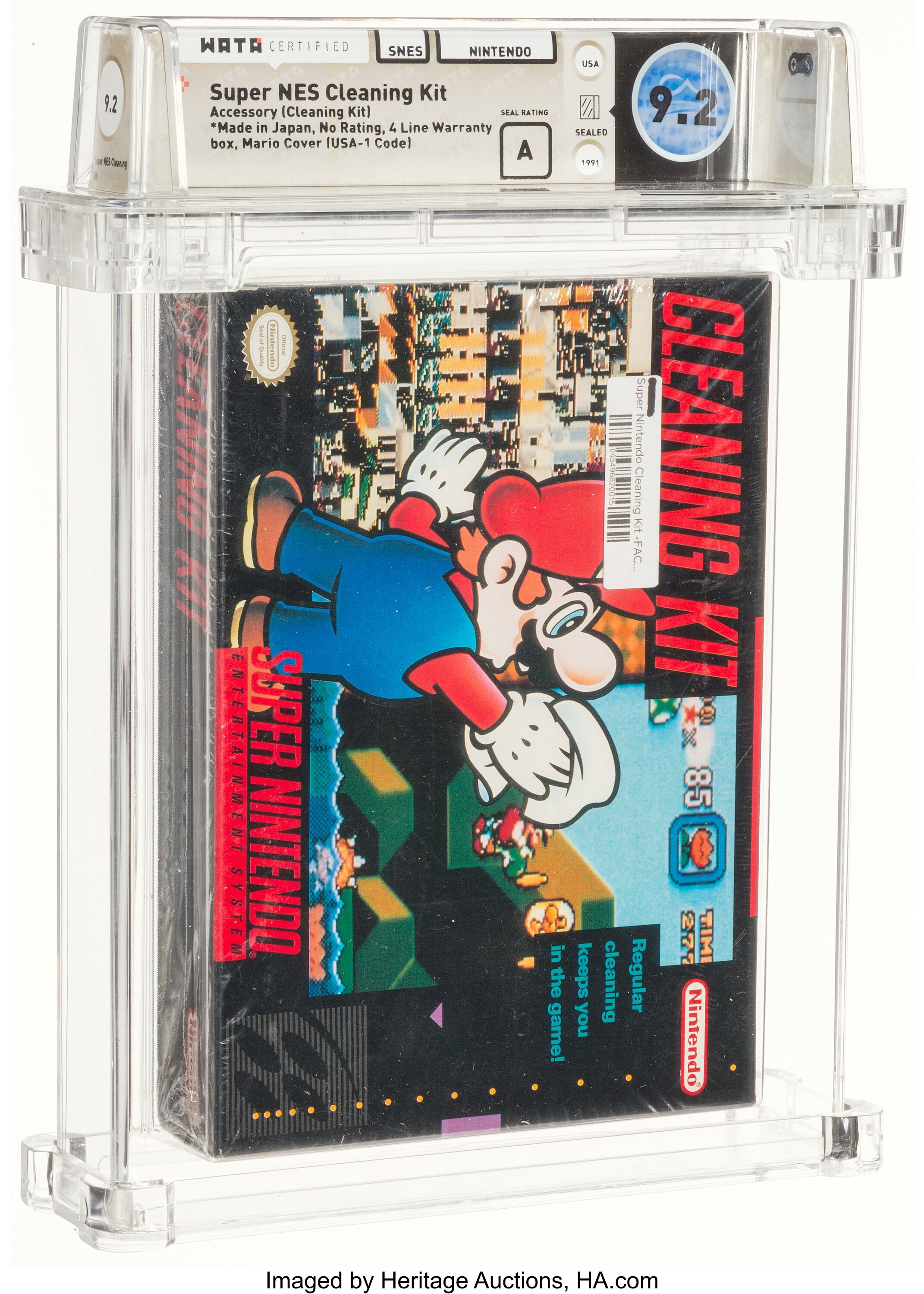 Super NES Cleaning Kit Super Nintendo (SNES): PSA Pop Report + Loose / CIB / Sealed Prices 2026