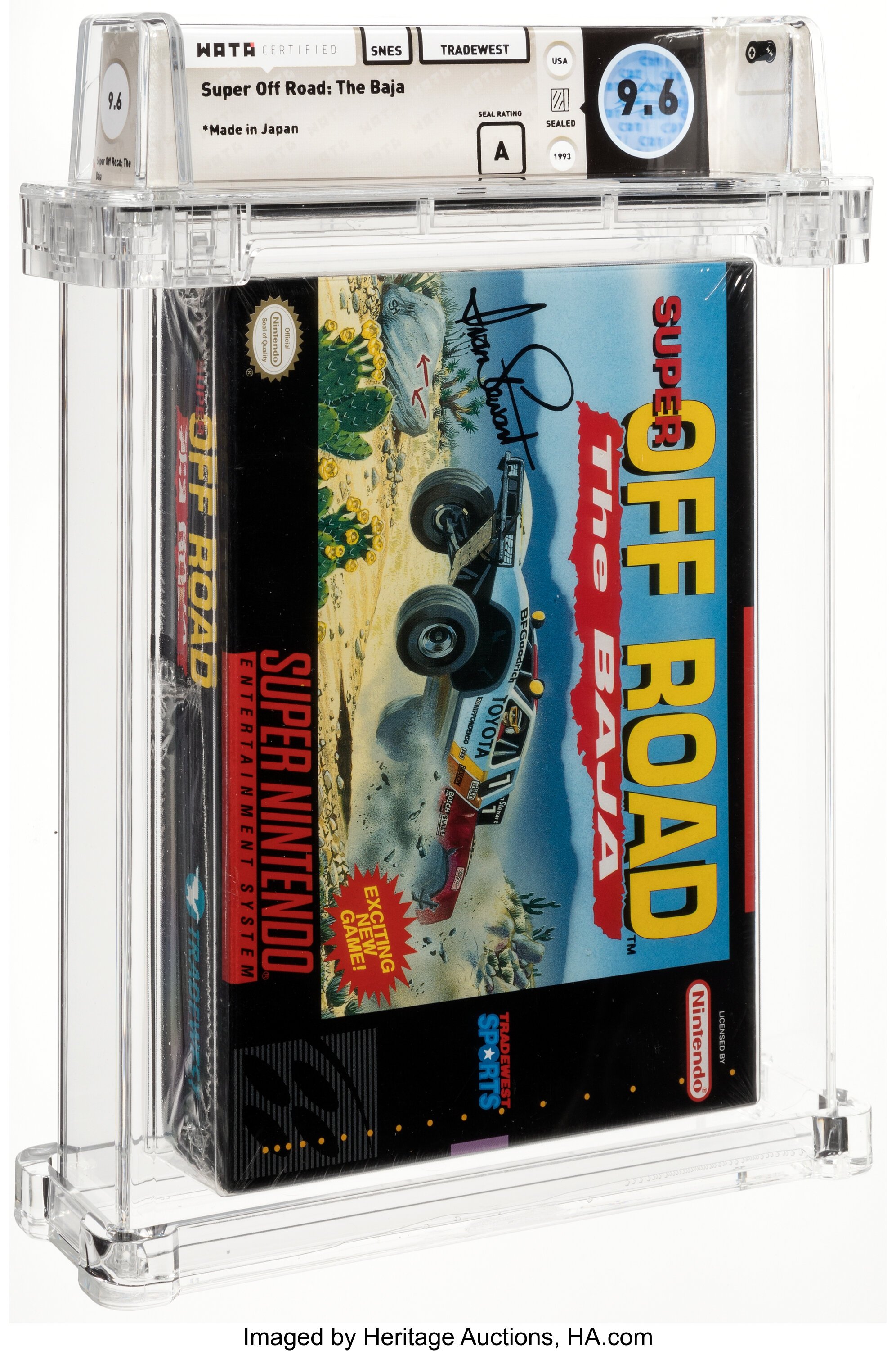 Super Off Road: The Baja Super Nintendo (SNES): PSA Pop Report + Loose / CIB / Sealed Prices 2026