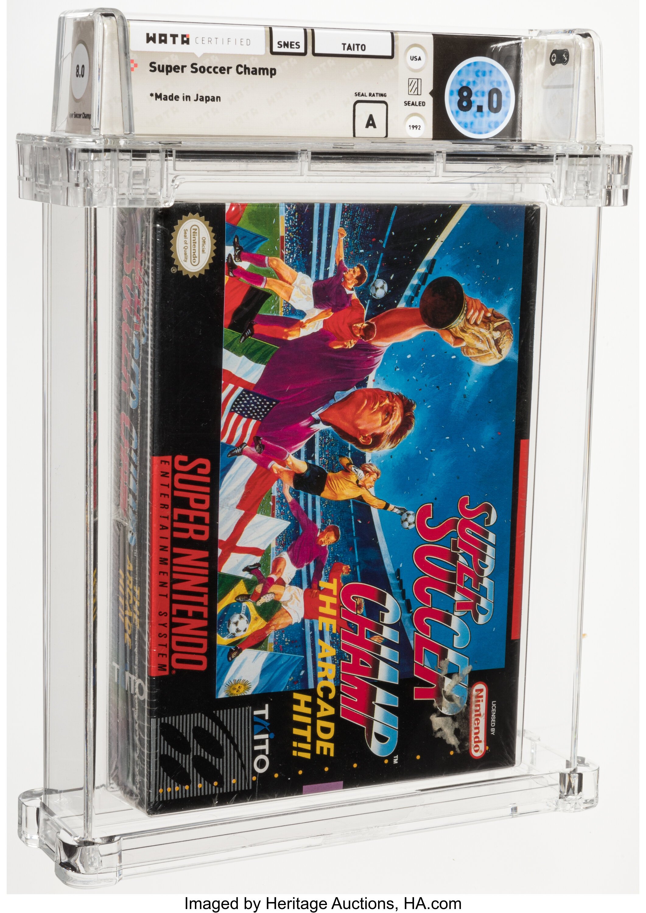 Super Soccer Champ Super Nintendo (SNES): PSA Pop Report + Loose / CIB / Sealed Prices 2026