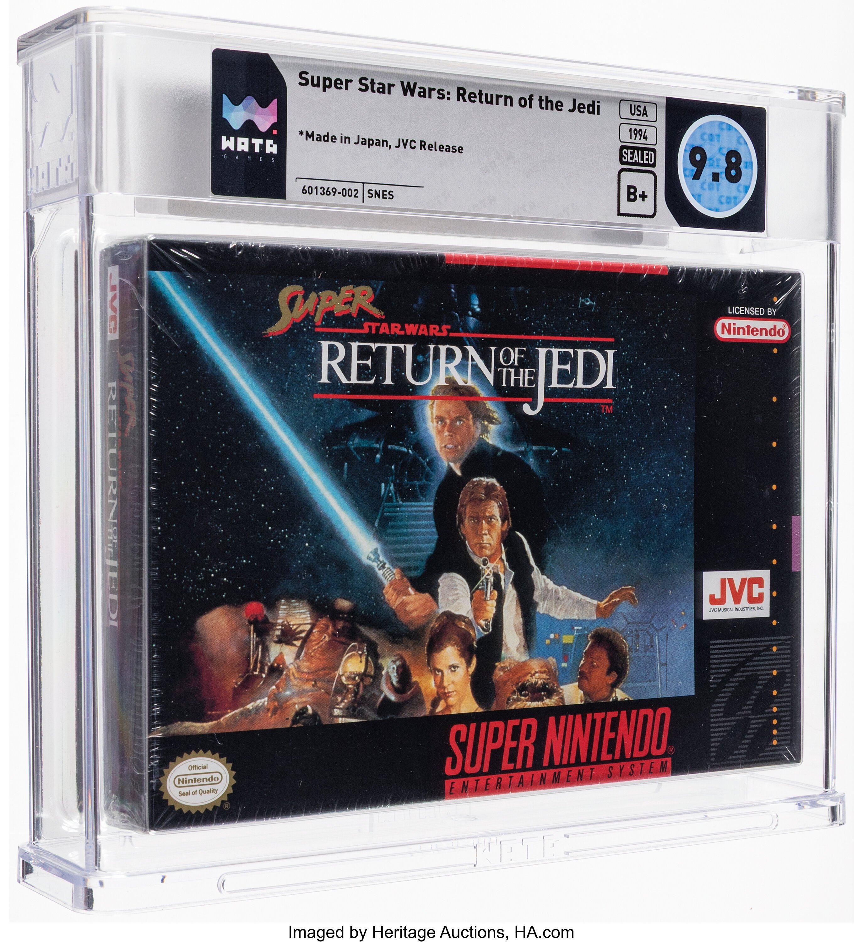 Super Star Wars: Return of the Jedi Super Nintendo (SNES): PSA Pop Report + Loose / CIB / Sealed Prices 2026