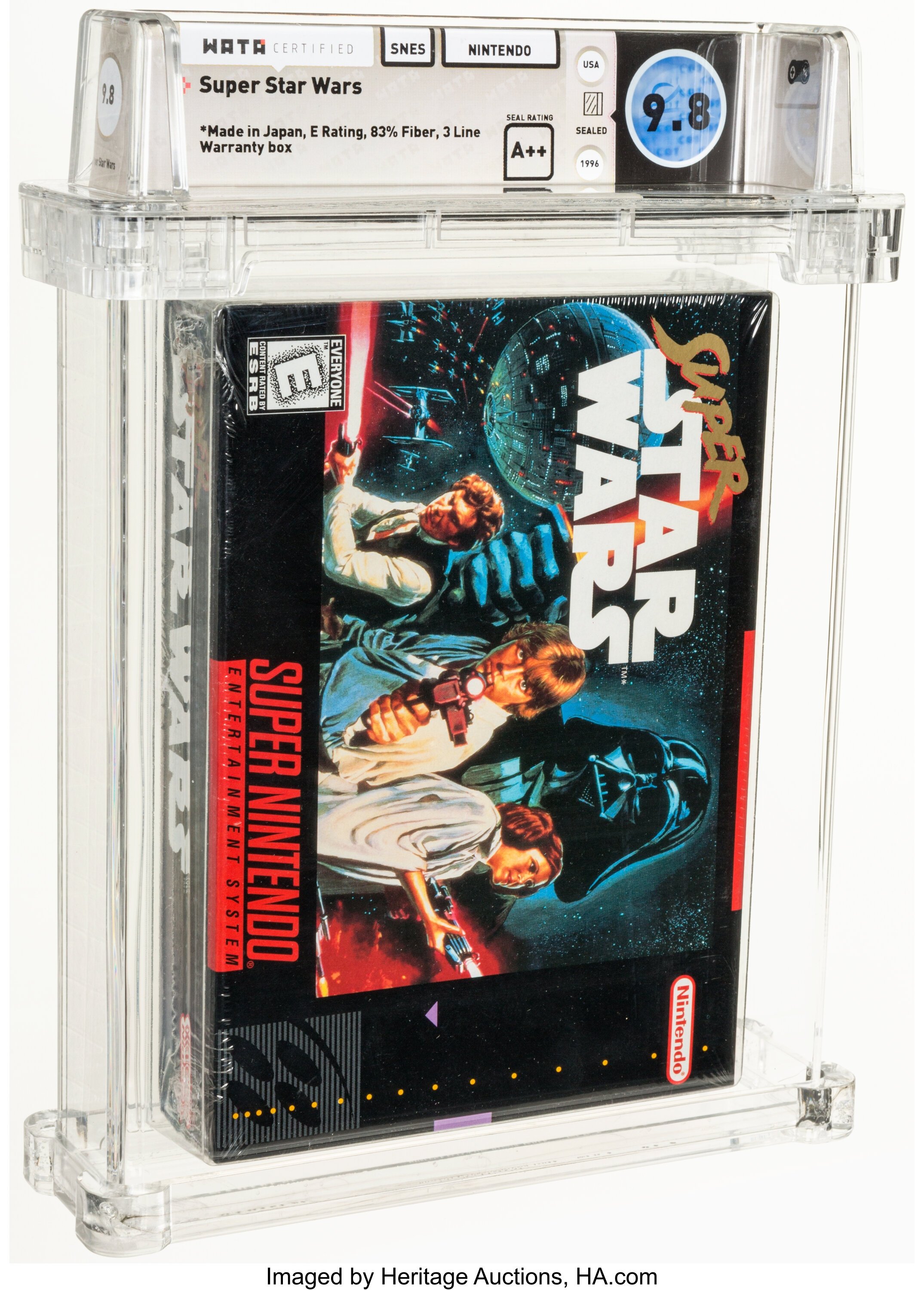 Super Star Wars Super Nintendo (SNES): PSA Pop Report + Loose / CIB / Sealed Prices 2026