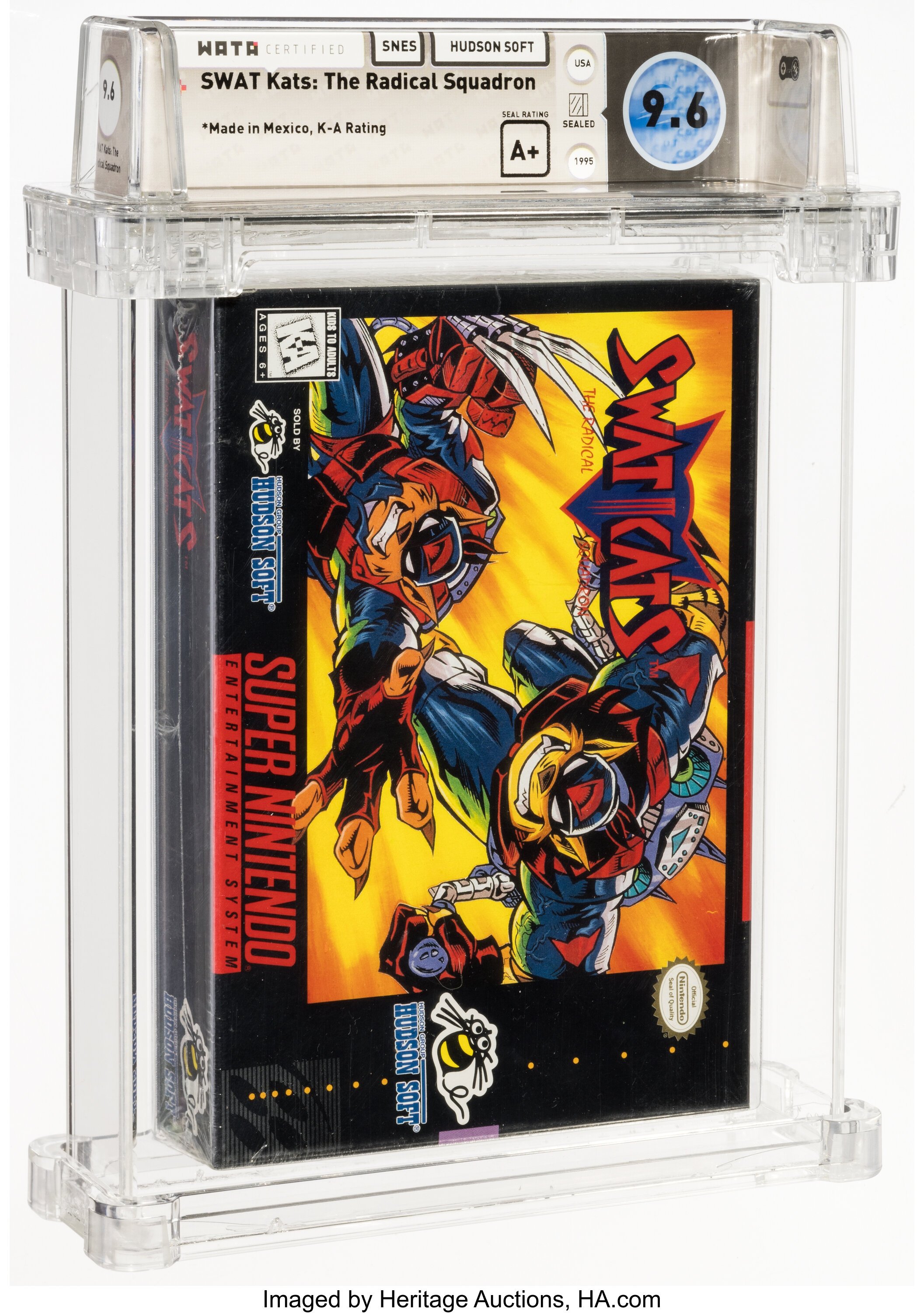 SWAT Kats: The Radical Squadron Super Nintendo (SNES): PSA Pop Report + Loose / CIB / Sealed Prices 2026